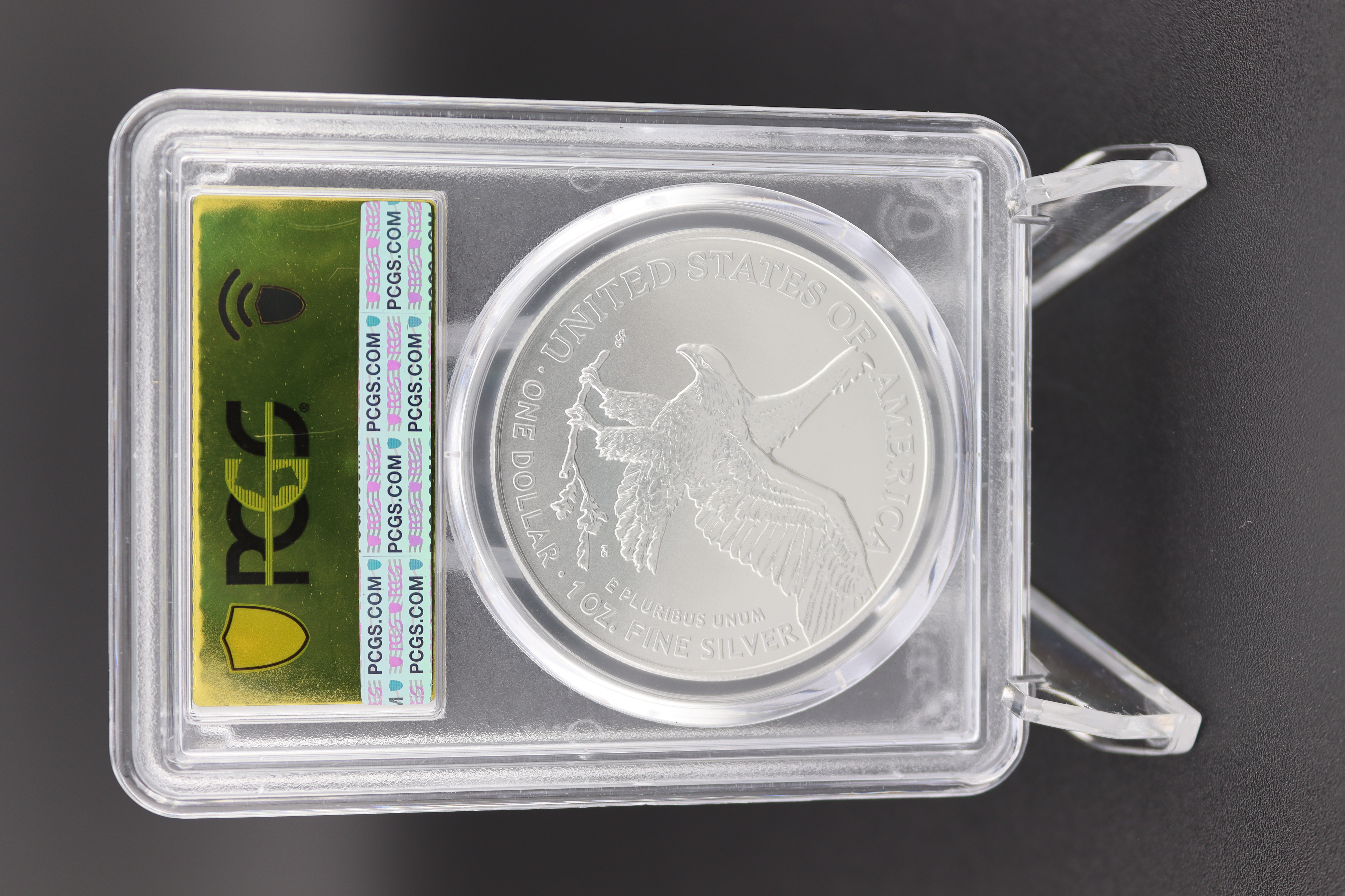 2025 PCGS MS70 Silver Eagle  First Strike 1 of 2025 Gold Label
