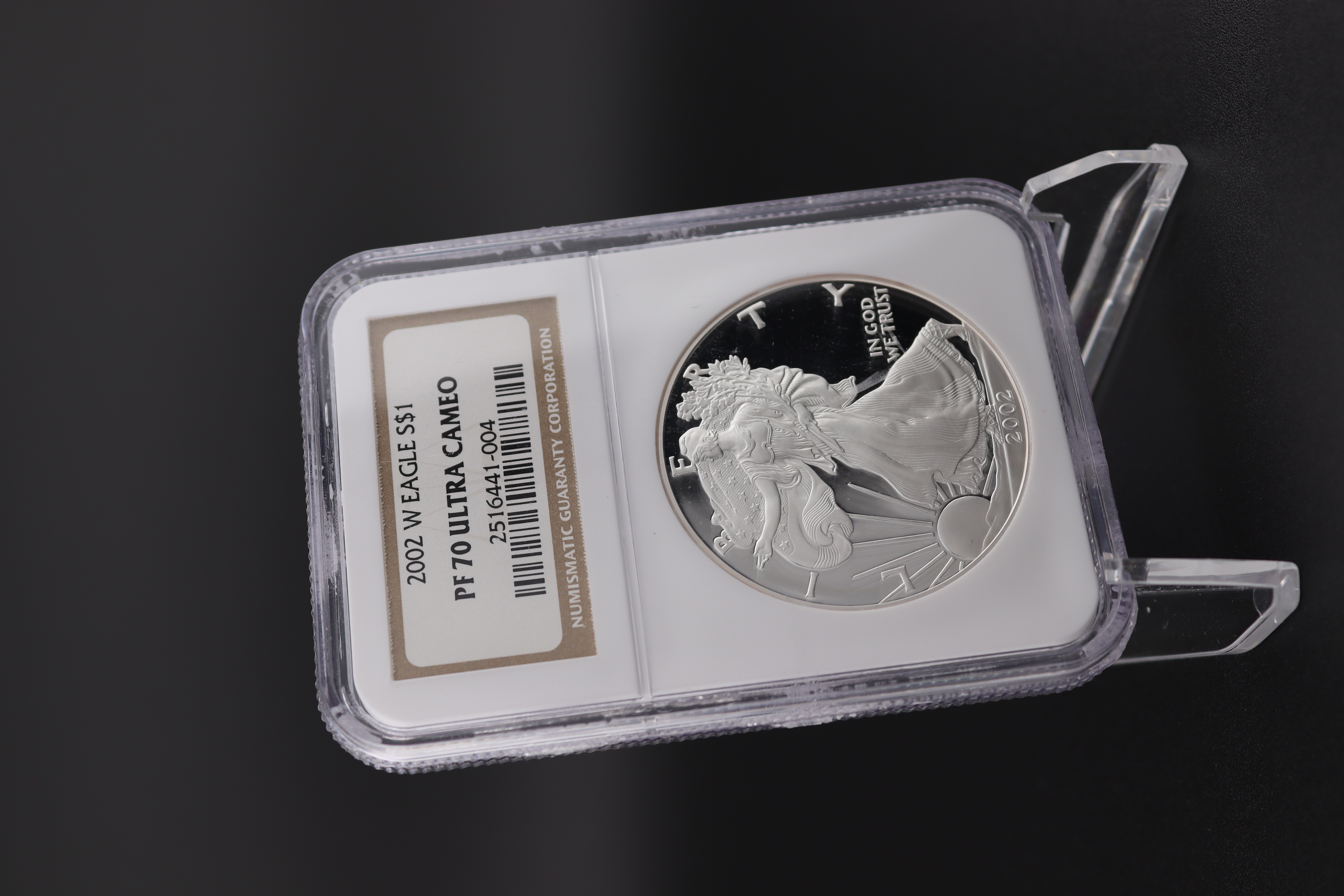 2002 W Eagle S$1 Proof Coin