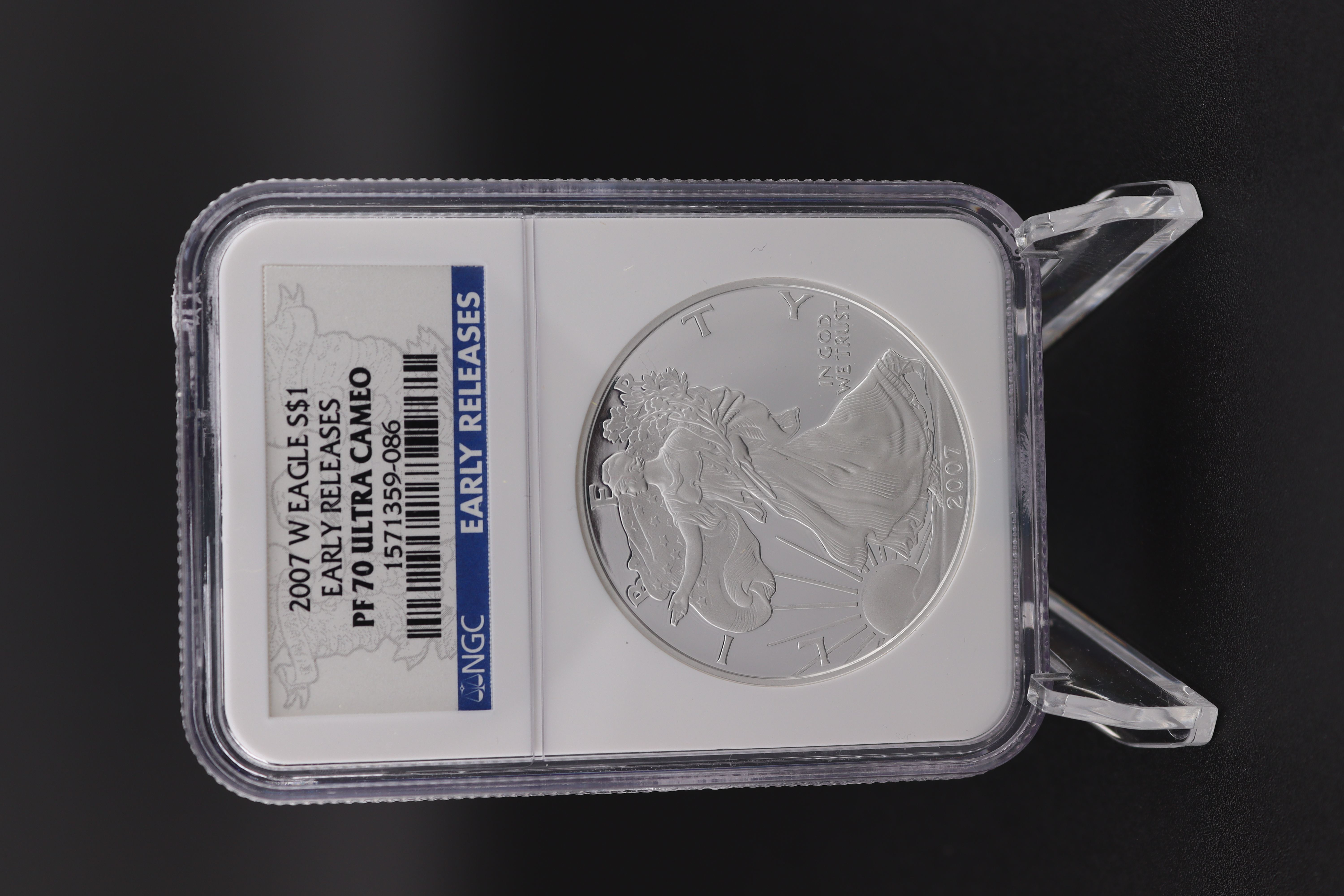 2007-W American Silver Eagle PR-70 (ER)