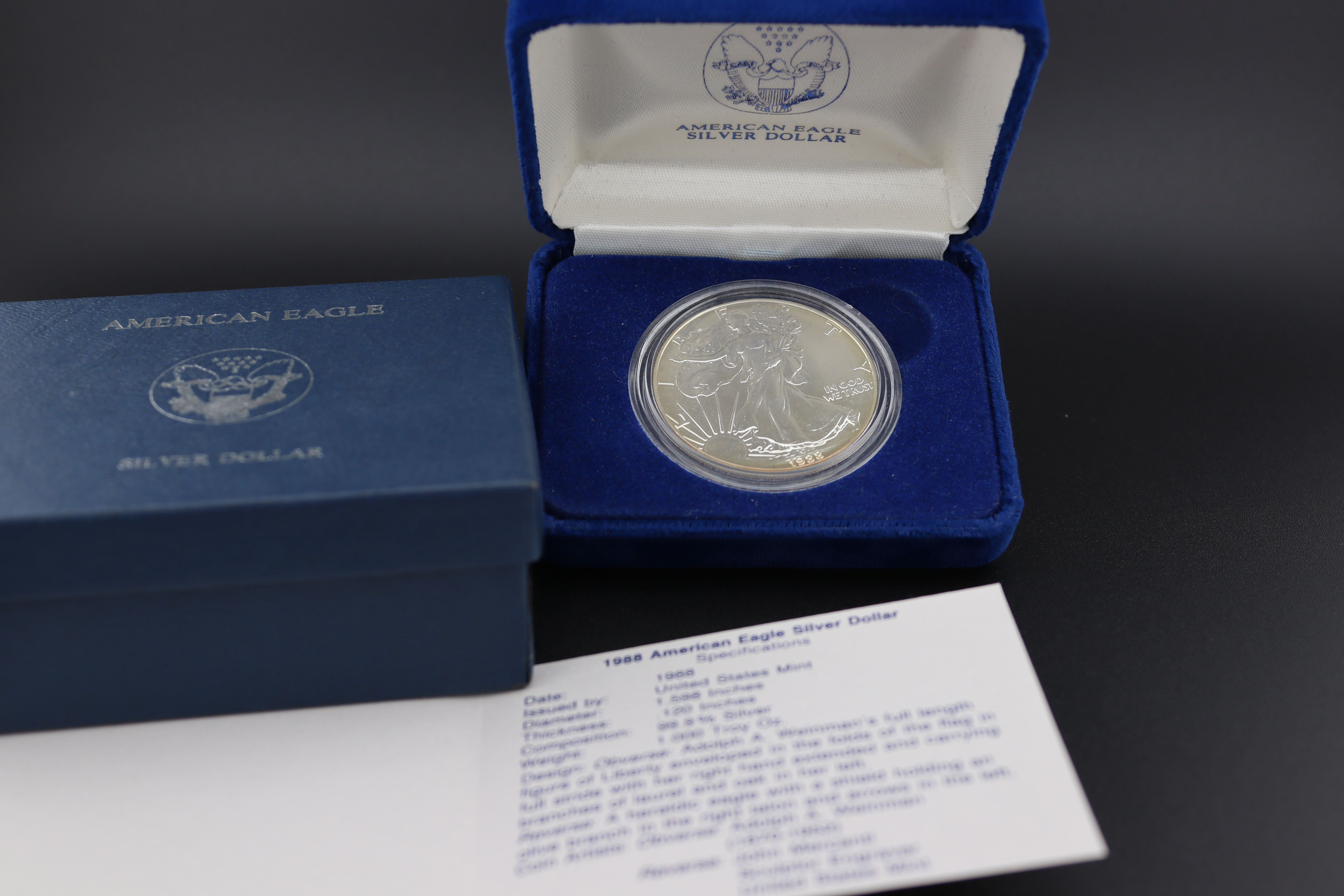 1988 American Eagle Silver Dollar