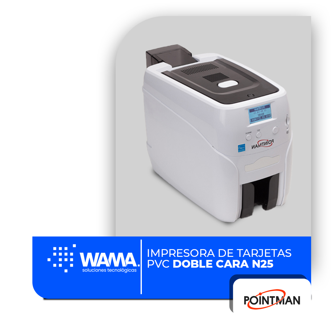 Impresora de tarjetas PVC doble cara N25