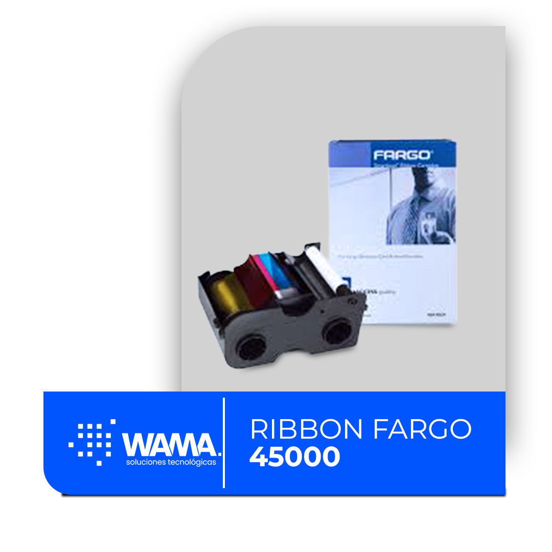Cinta de color Fargo 45000 - YMCKO