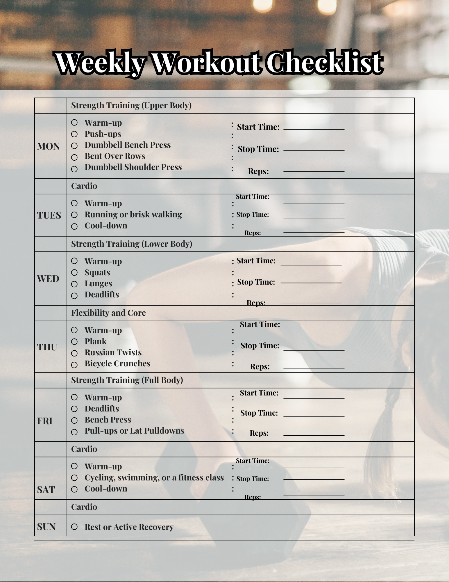 Workout Warrior Fitness Mega Bundle