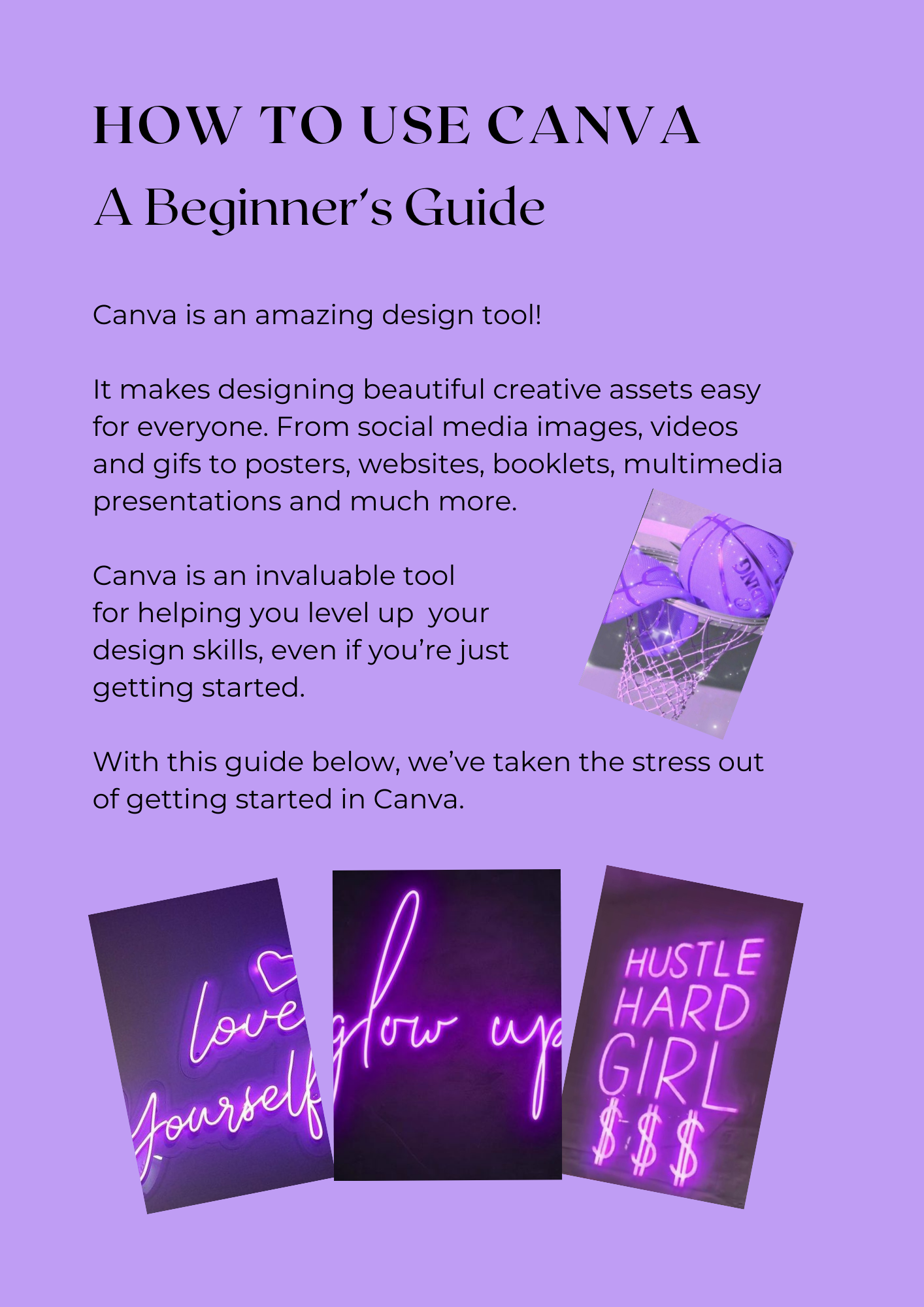 How To Use Canva: A Beginners Guide