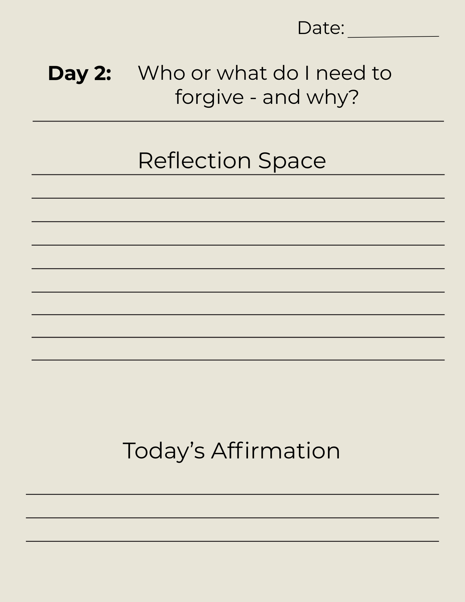 Rediscover Yourself: 31 Days of Healing & Renewal Journal (Digital Download)