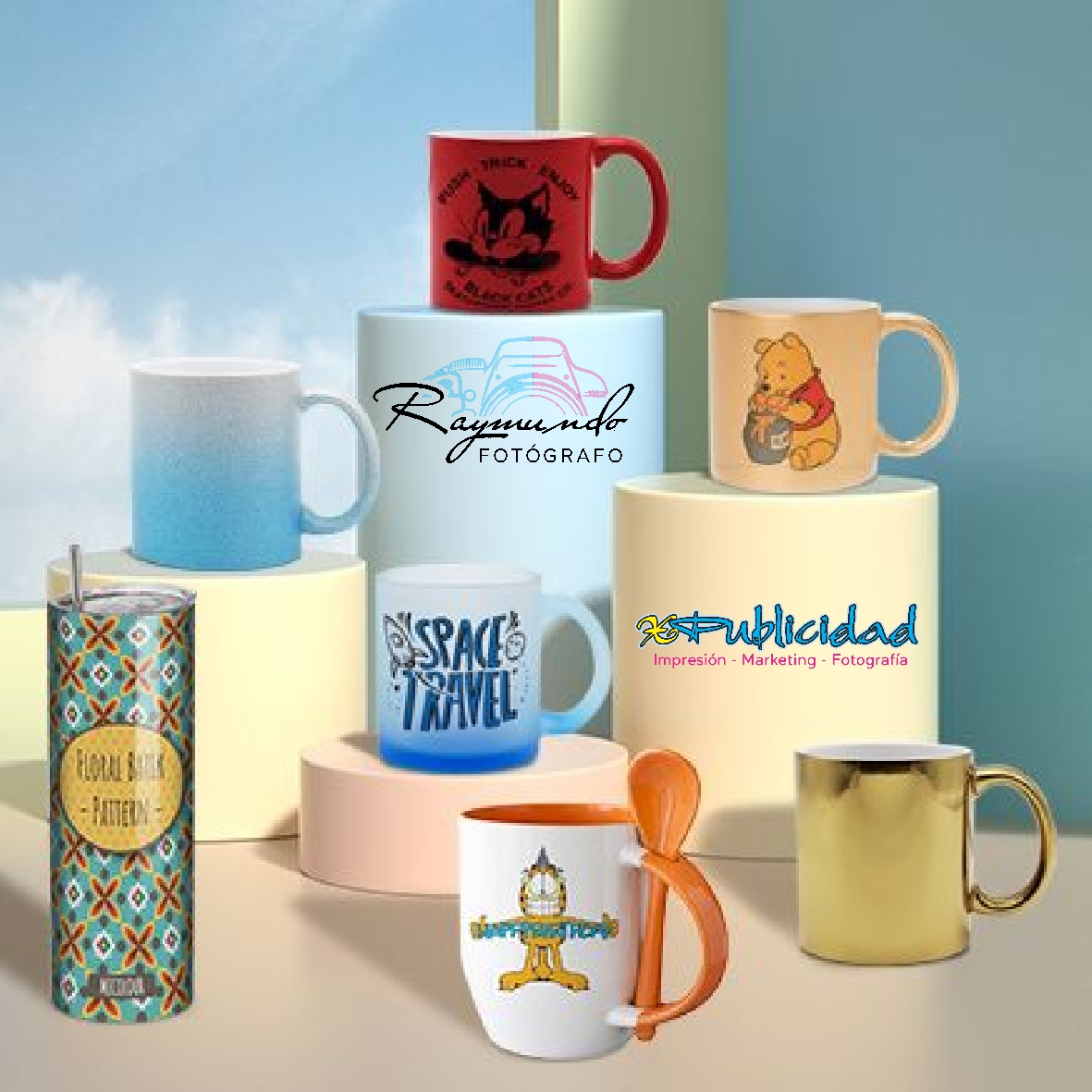 Taza blanca 11oz sublimada