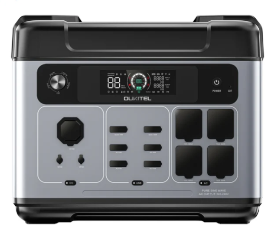 OUKITEL P2001 Plus kannettava virta-asema 2400W / 2048Wh