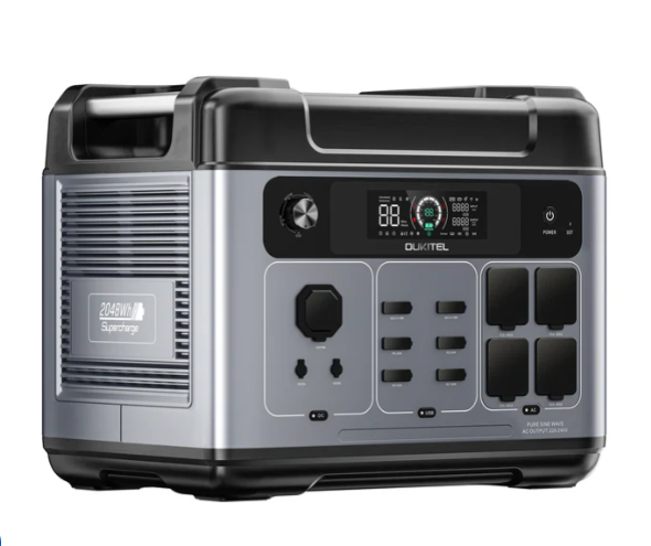 OUKITEL P2001 Plus kannettava virta-asema 2400W / 2048Wh