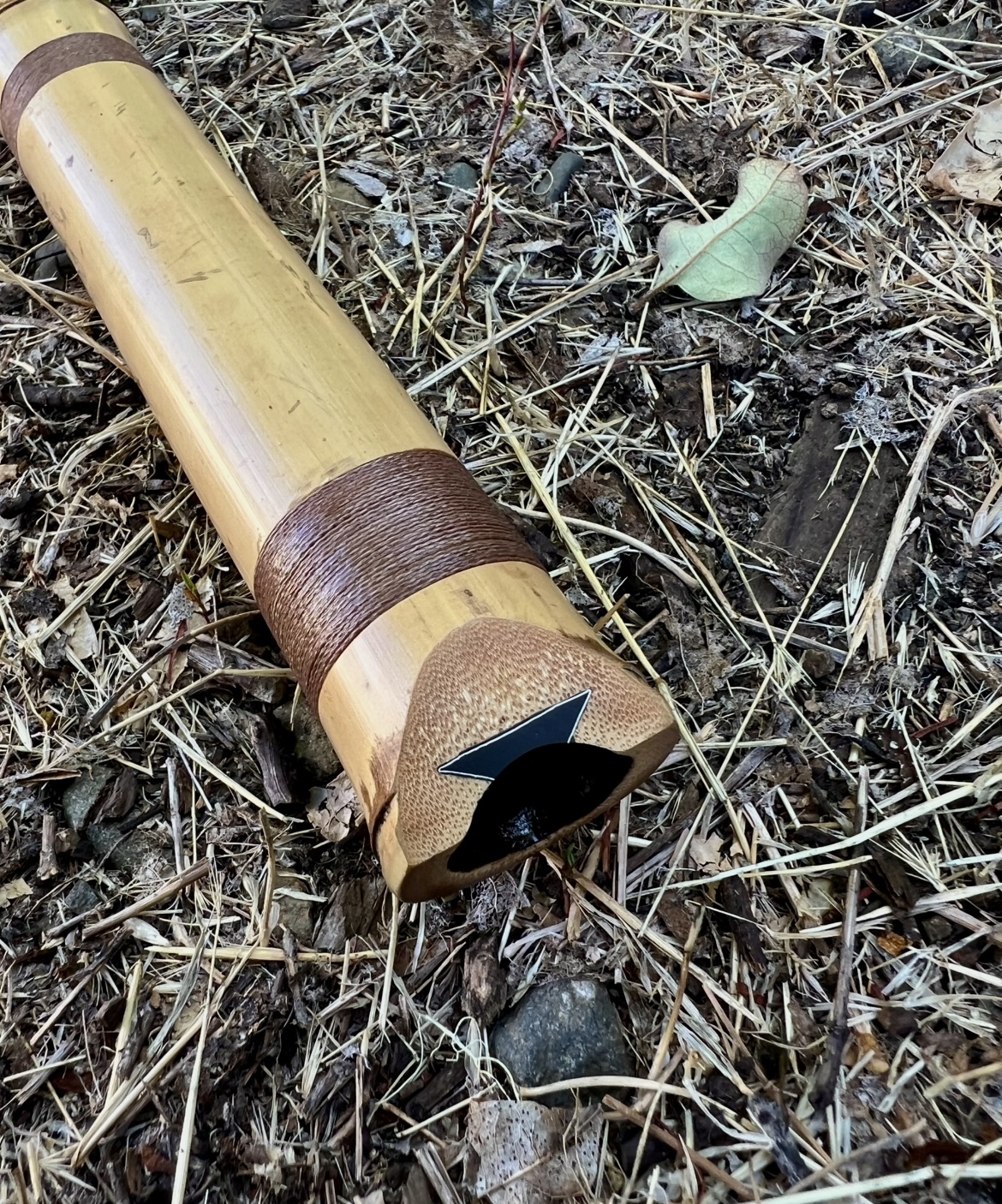 1.6 Jinashi Shakuhachi (35 year old Japanese Madake)