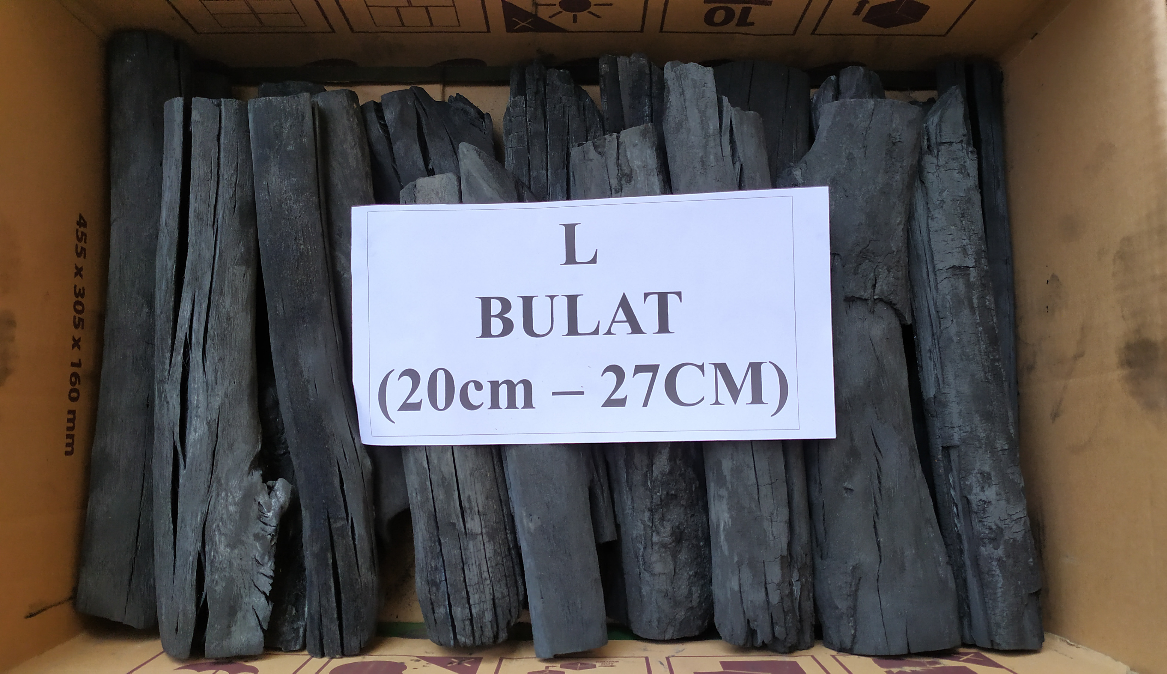 Binchotan White Ukuran L panjang 20-27cm