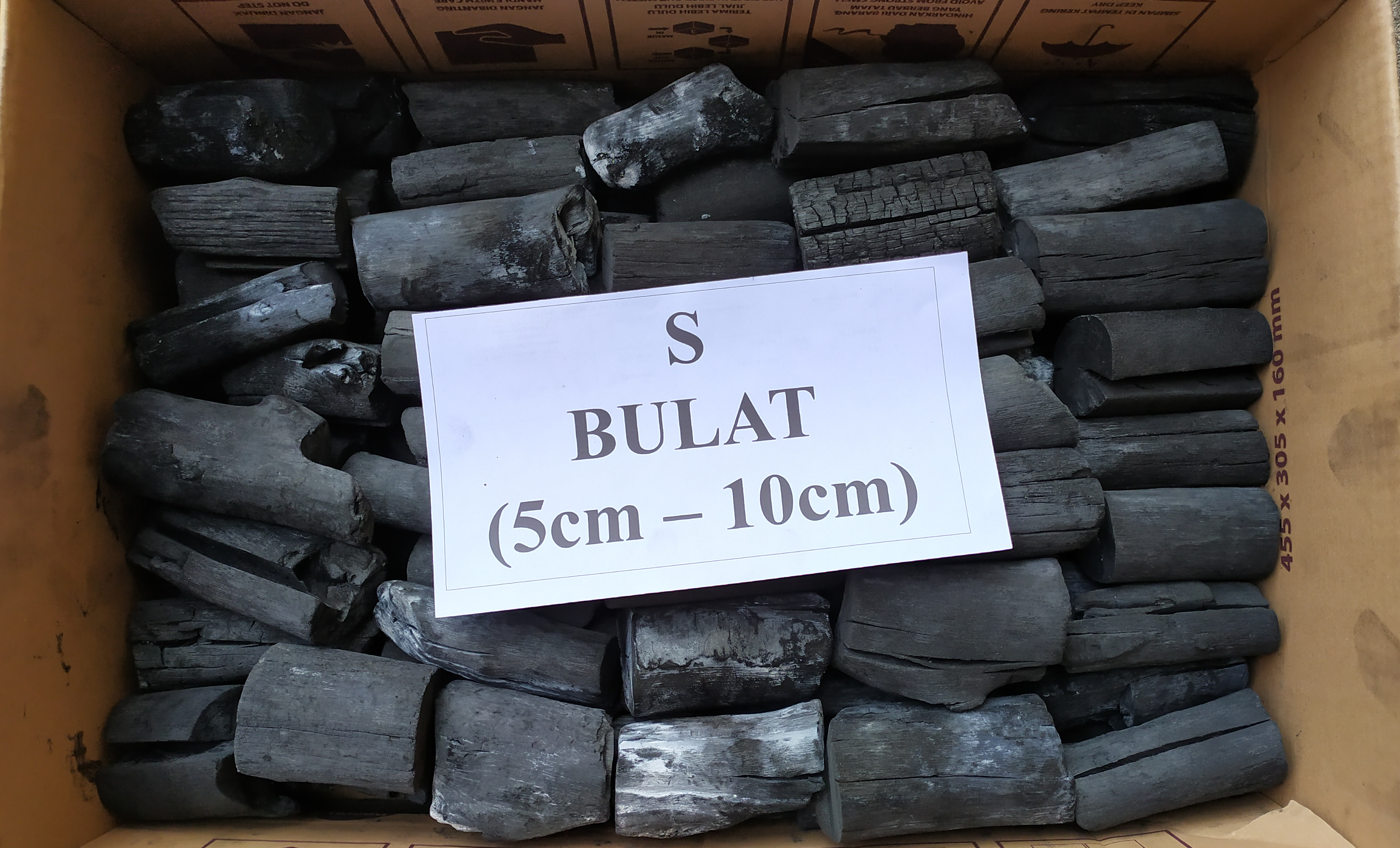 Binchotan White Ukuran S panjang 5-10cm