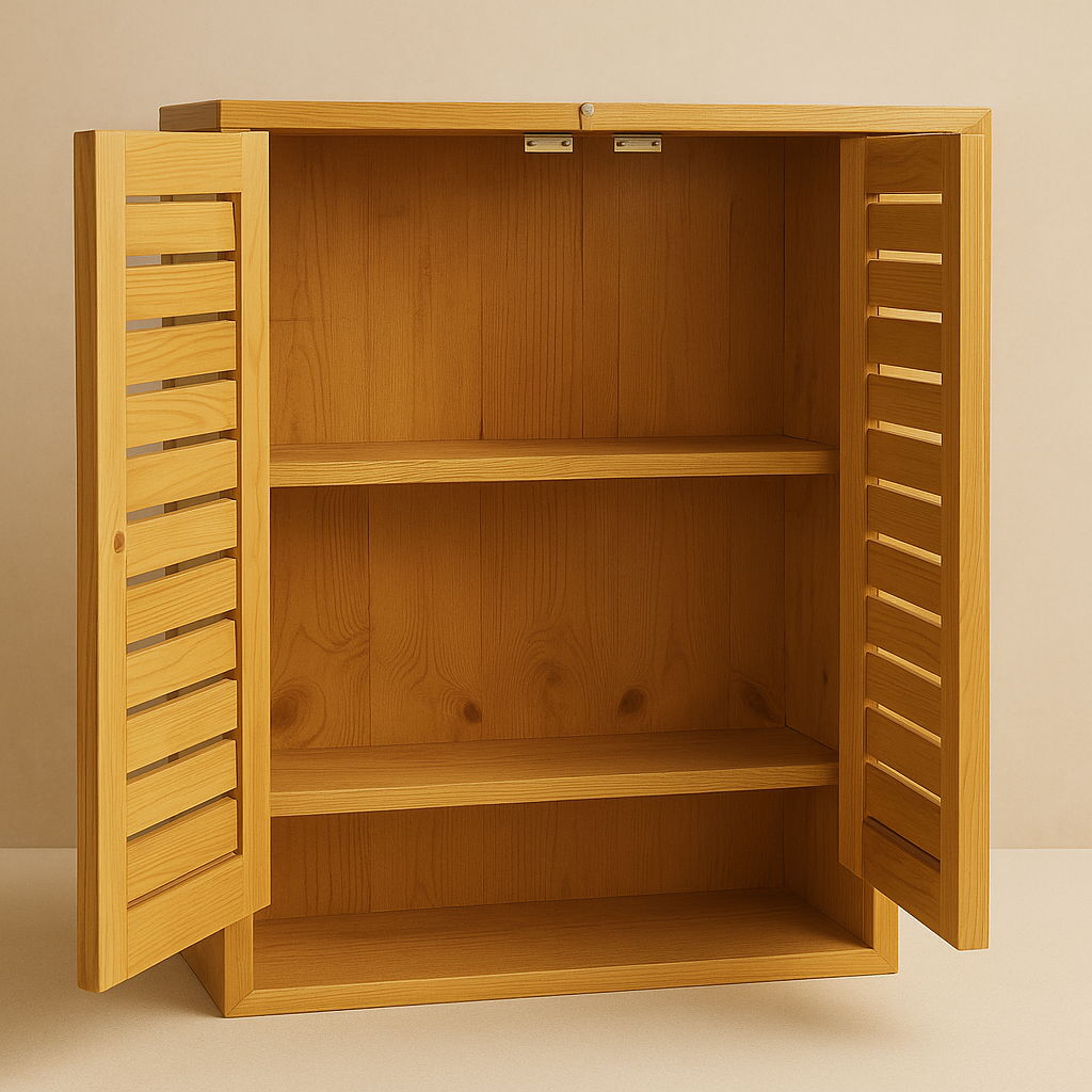 Wooden Storage Cabinet