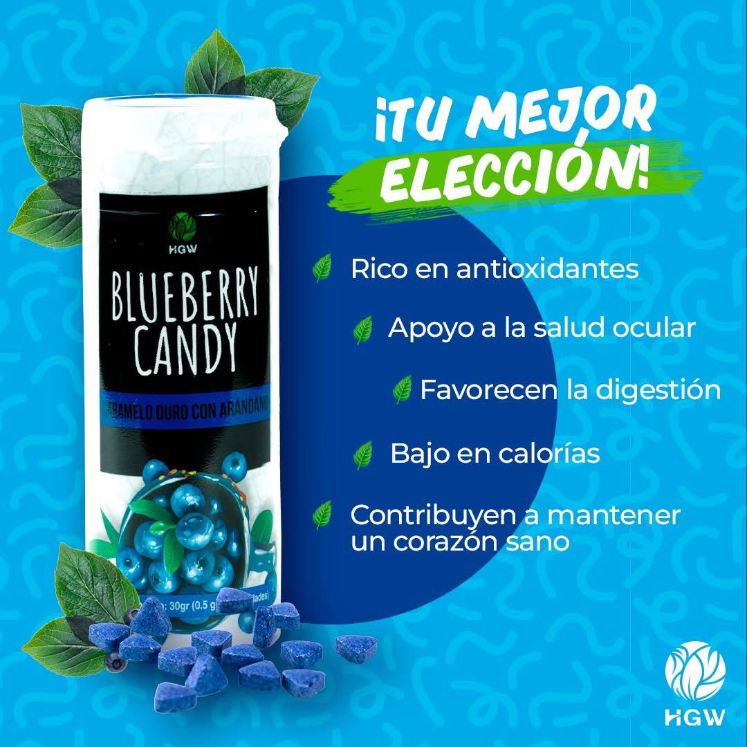 Caramelos de Arándanos - HGW