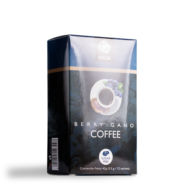 Café con Arándanos y Ganoderma - HGW