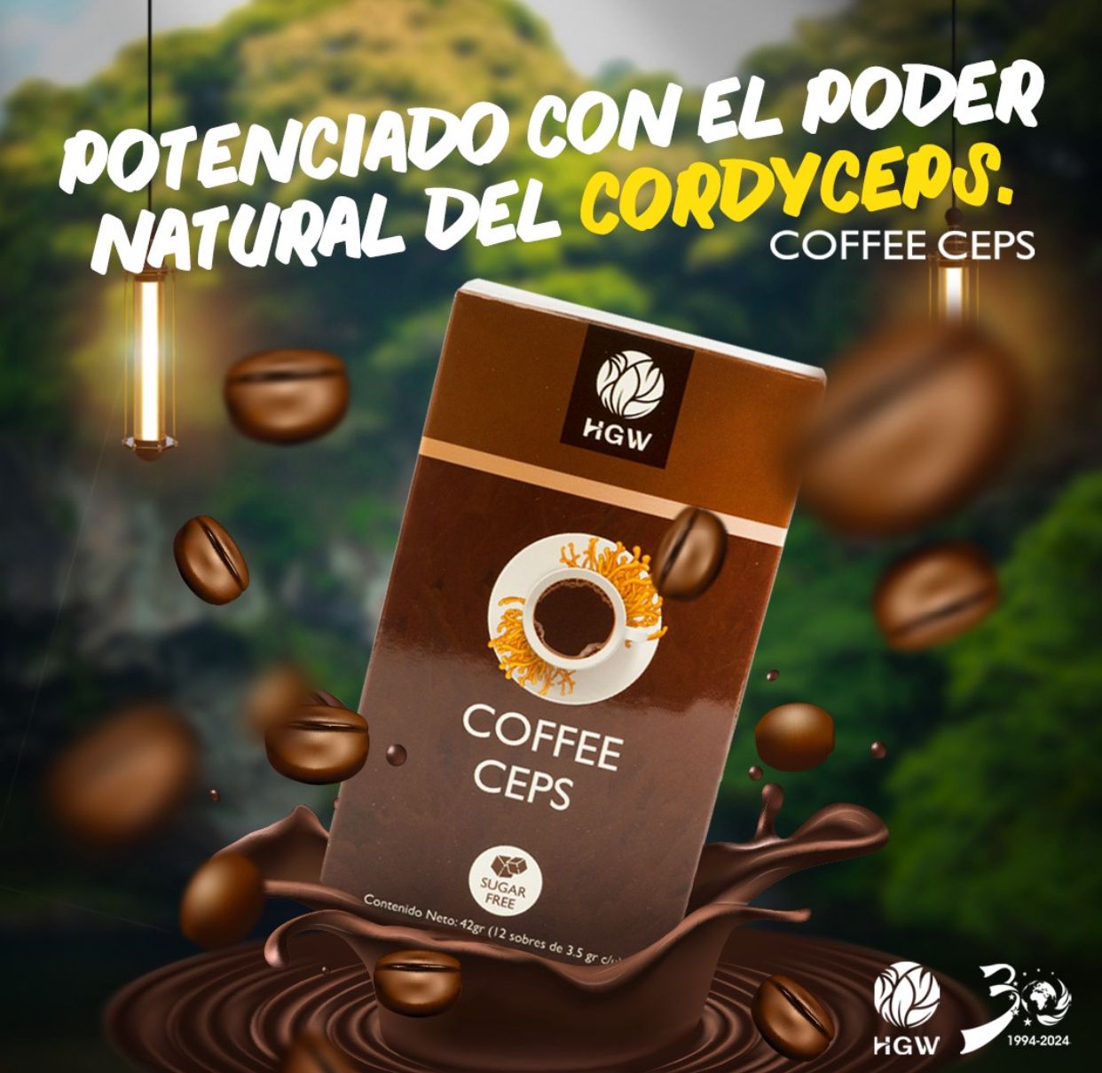 Café con Cordyceps - HGW