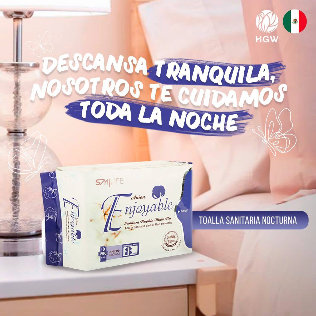Toallas / Compresas cólicos hgw nocturnas - productos HGW