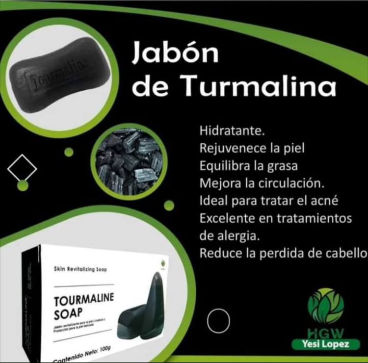 Jabón revitalizante de TURMALINA - HGW