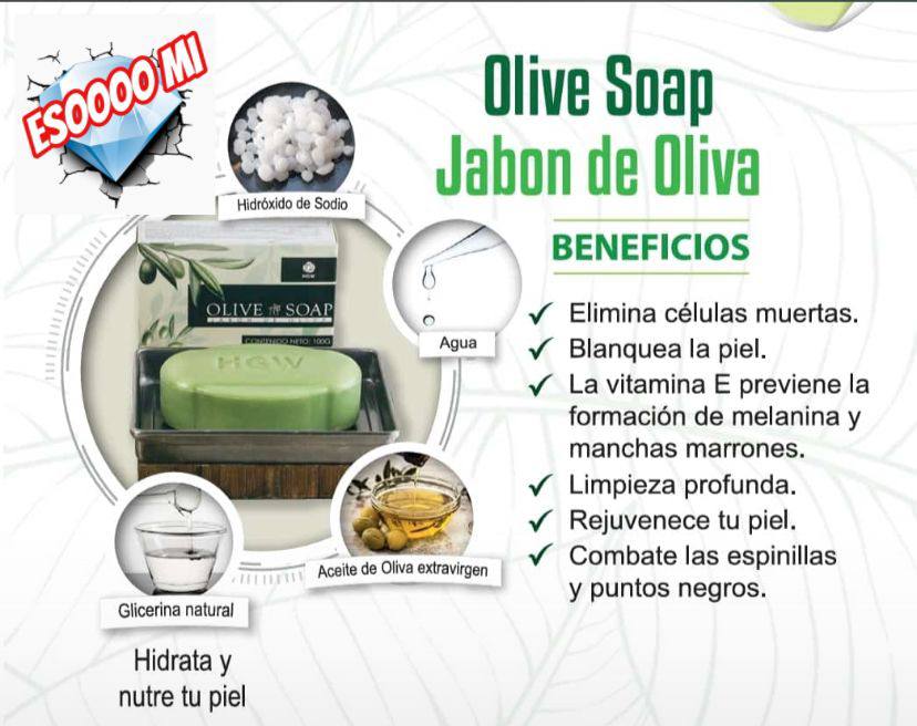 Jabón revitalizante de Oliva - HGW
