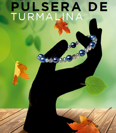 Pulsera de Turmalina Negra HGW - Alivio Natural y Protección Energética