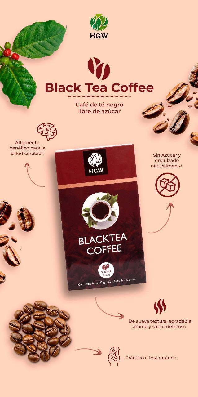 Balck Tea Coffee- (Café con Té Negro)- HGW