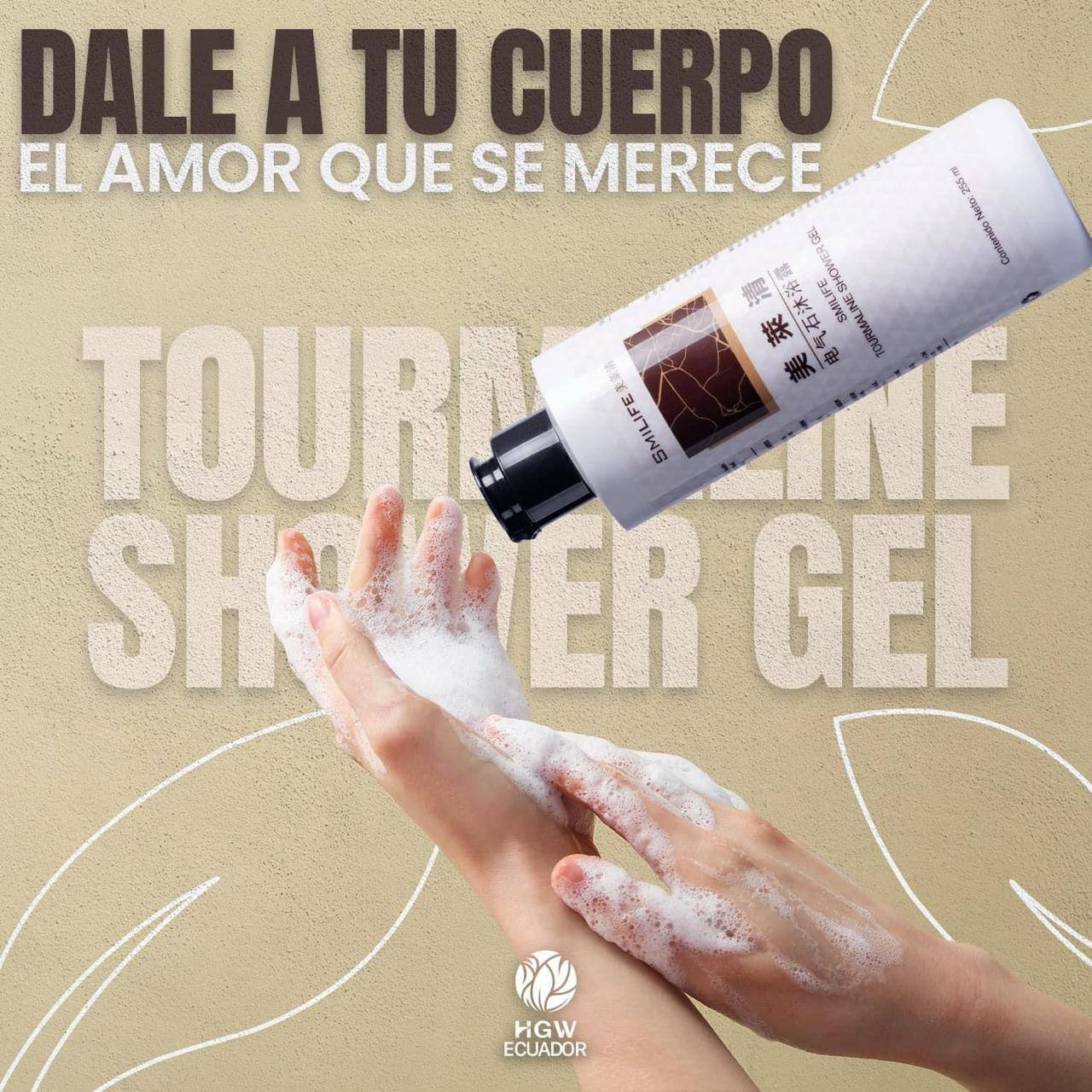 Gel de Ducha con Turmalina