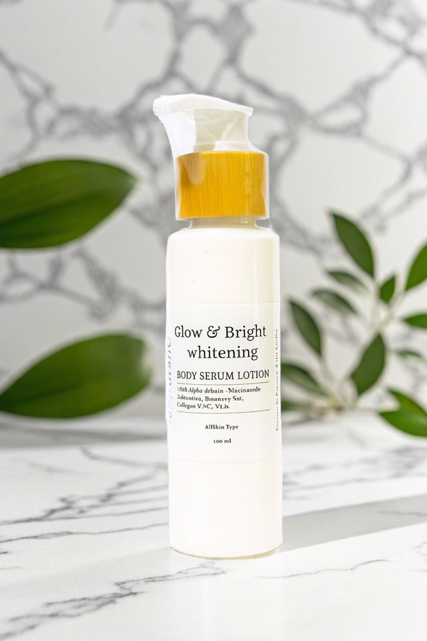 Glow & Bright Whitening Body Serum Lotion