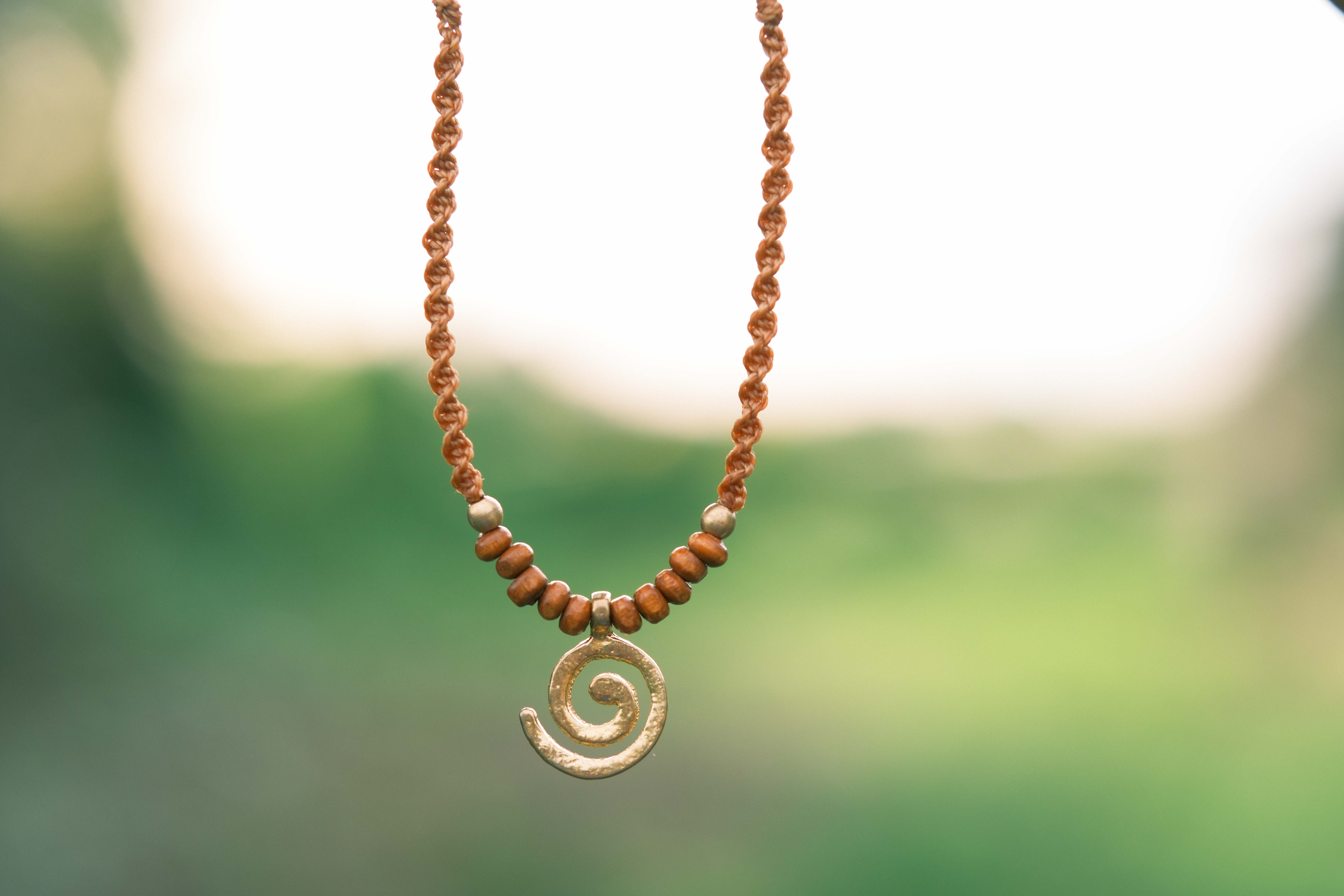 Woodland Spiral Necklace