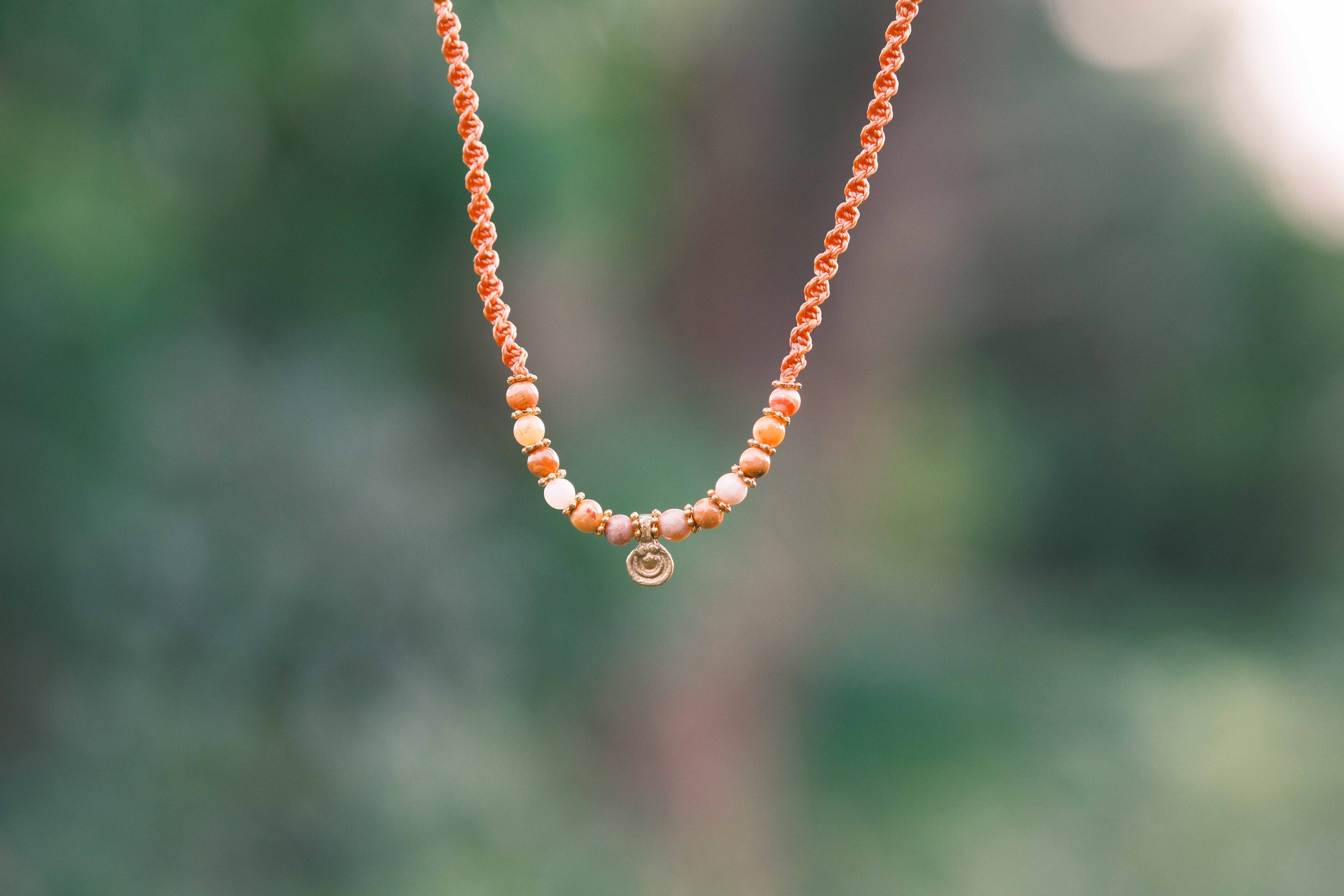 Earthbound Spiral Necklace