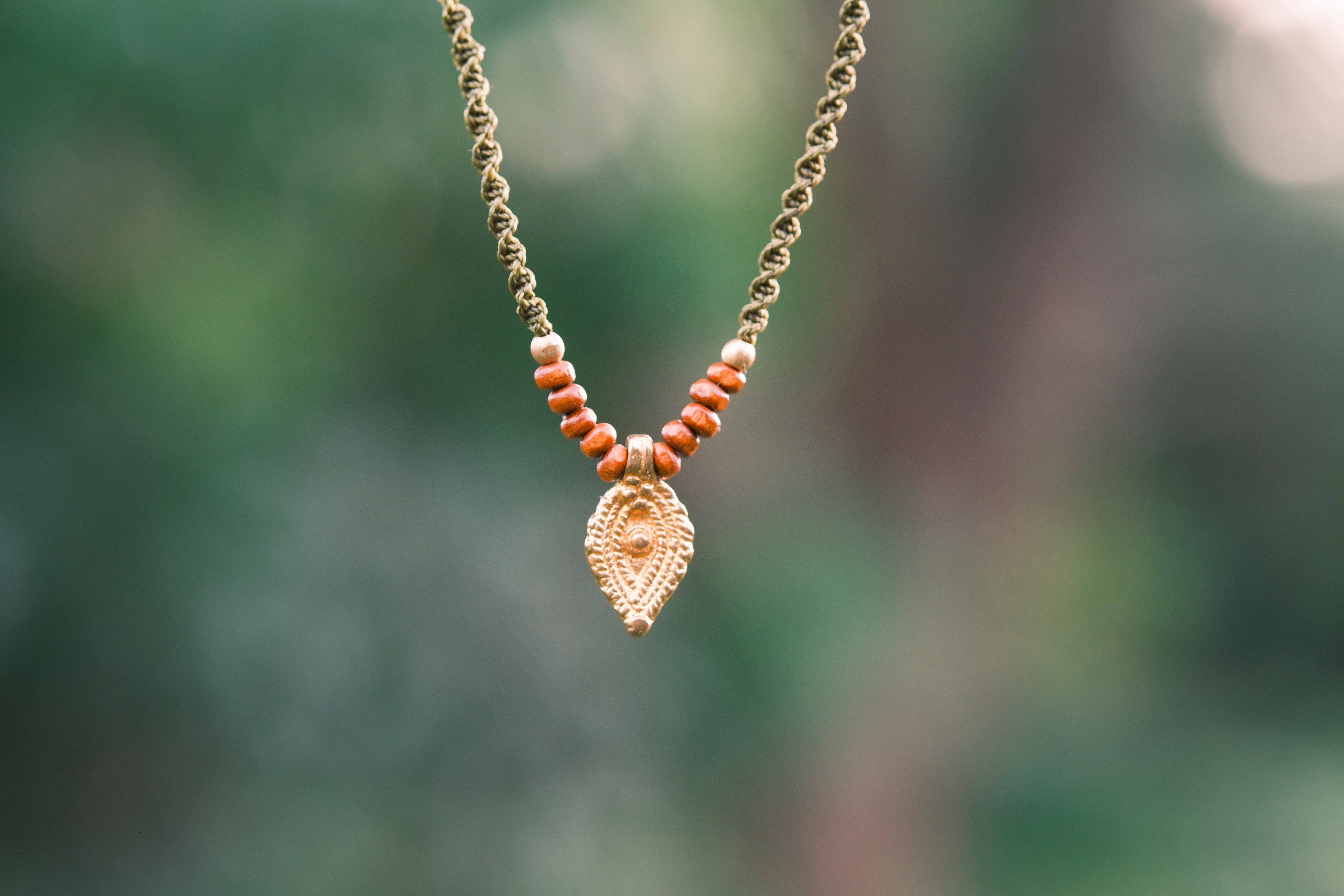 Ancient Leaf Whisper Necklace