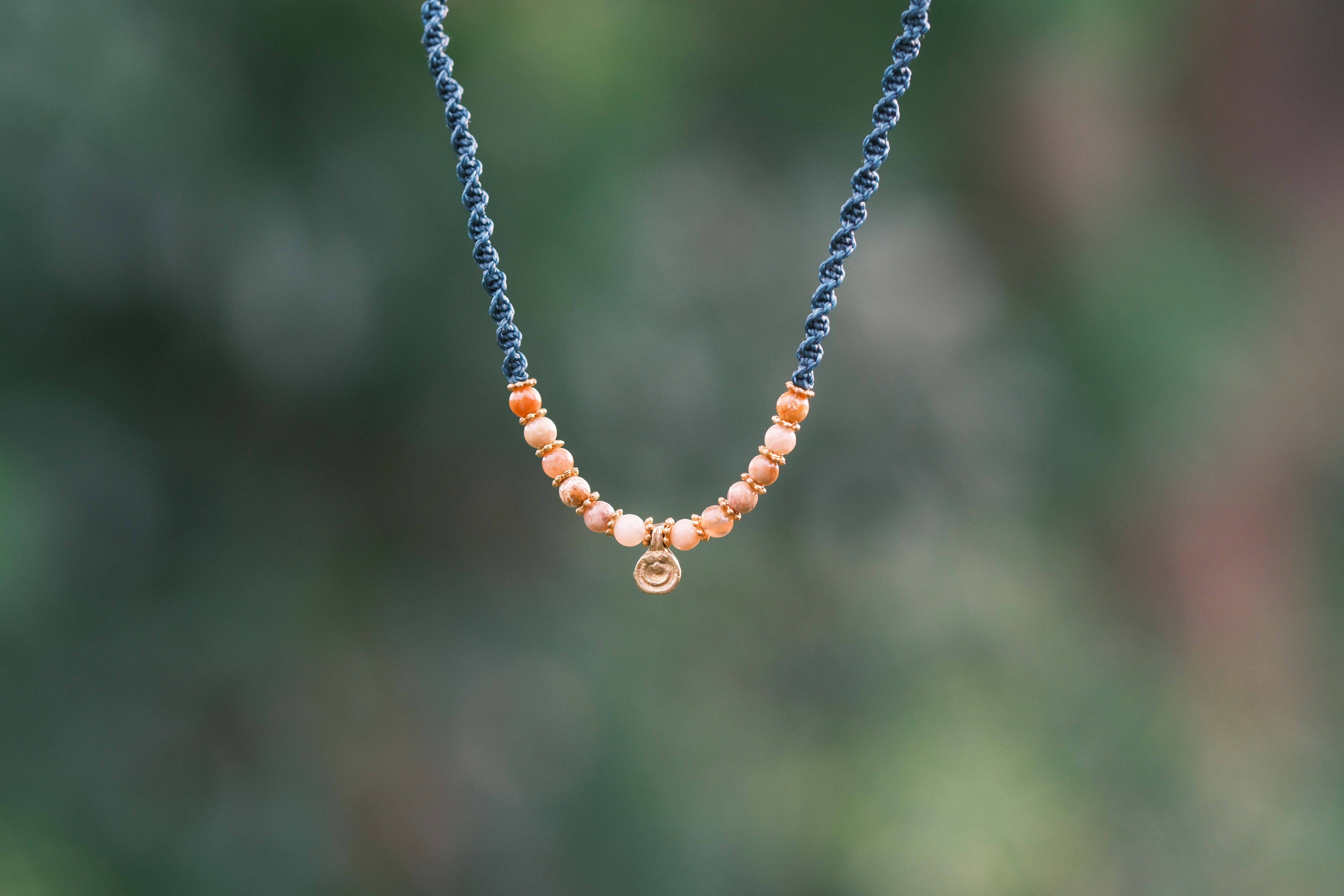 Celestial Spiral Necklace