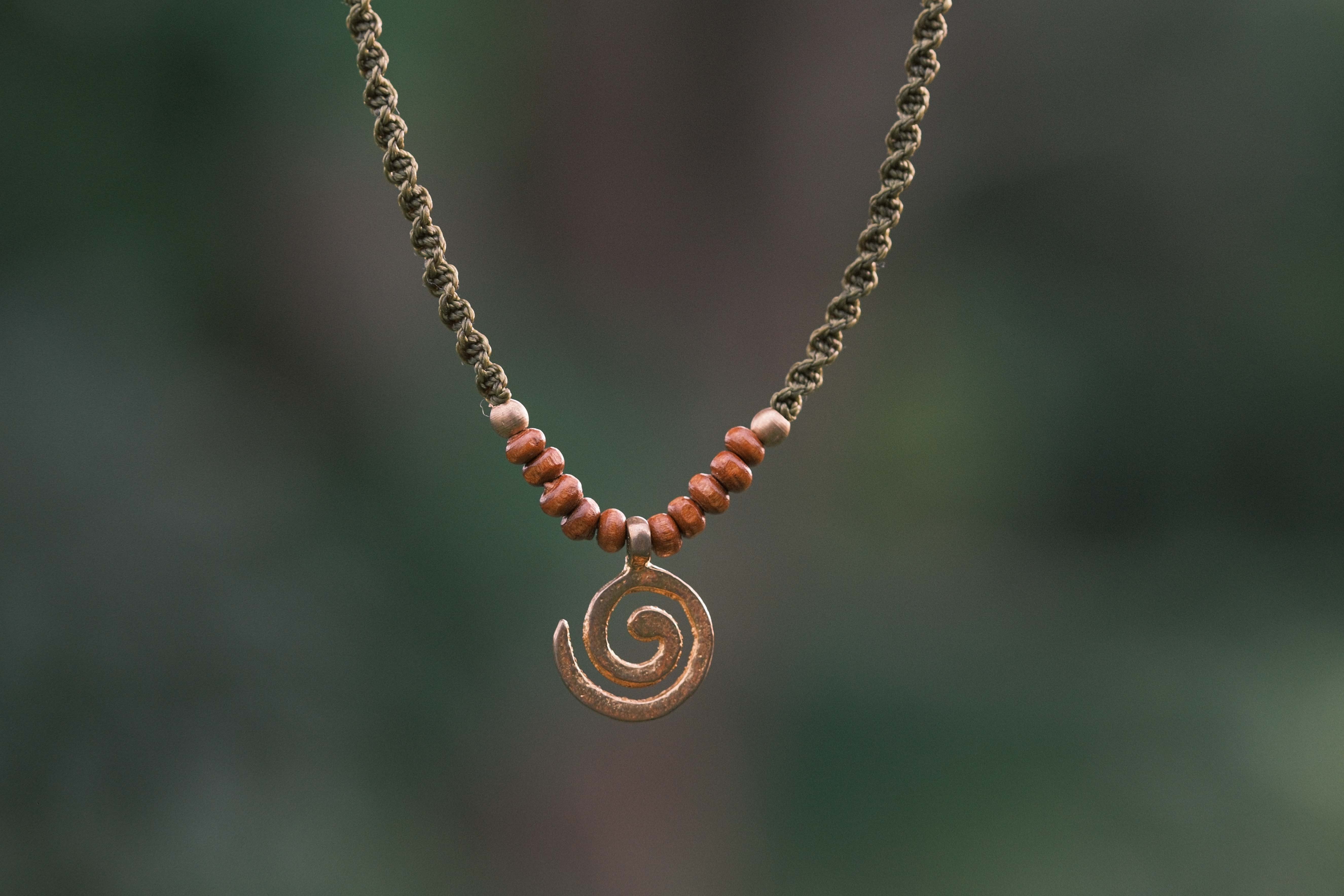 Spiral Essence Necklace