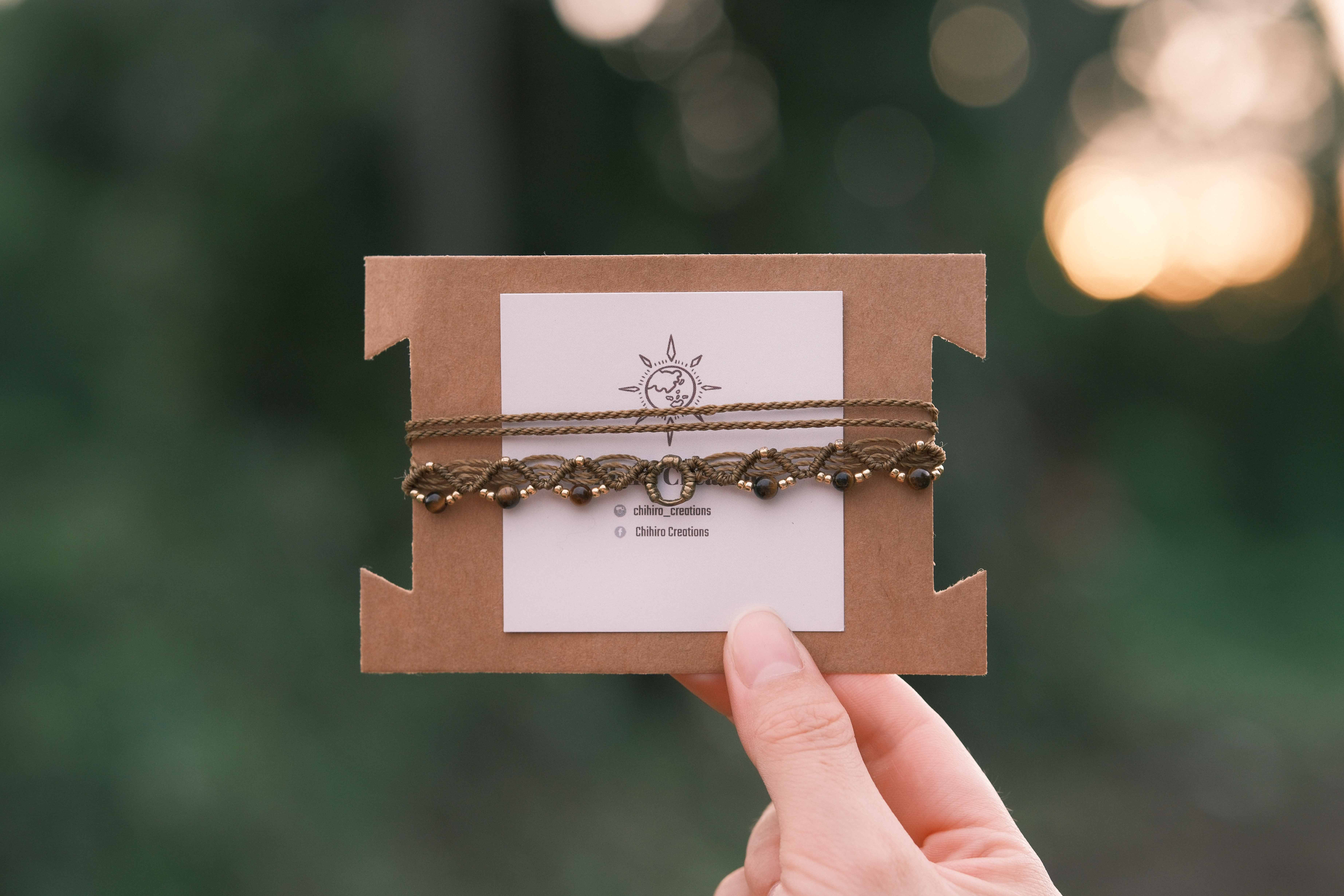 Tiger’s Eye Circle Choker