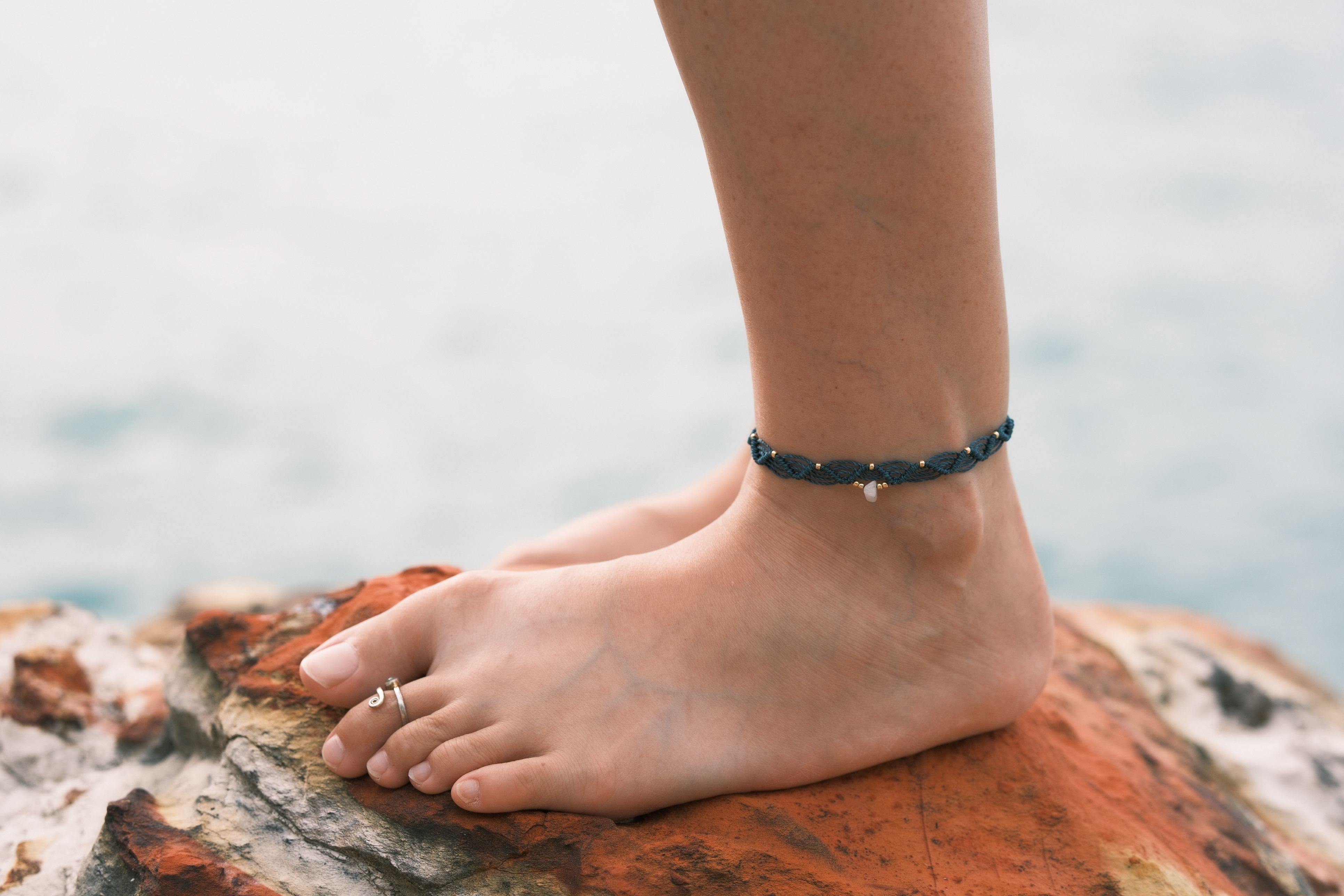 Moonstone Twilight Anklet