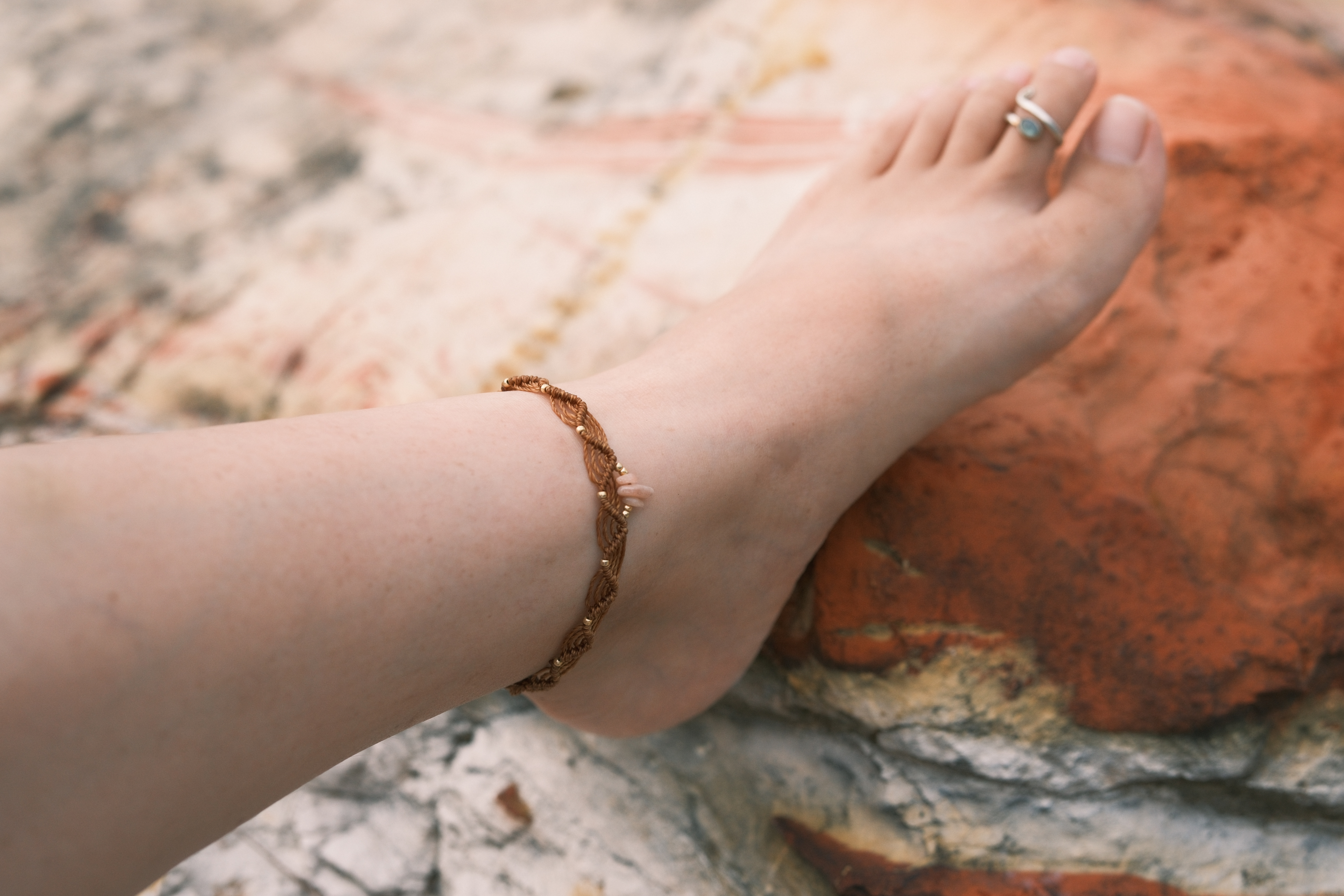 Sunstone Radiance Anklet