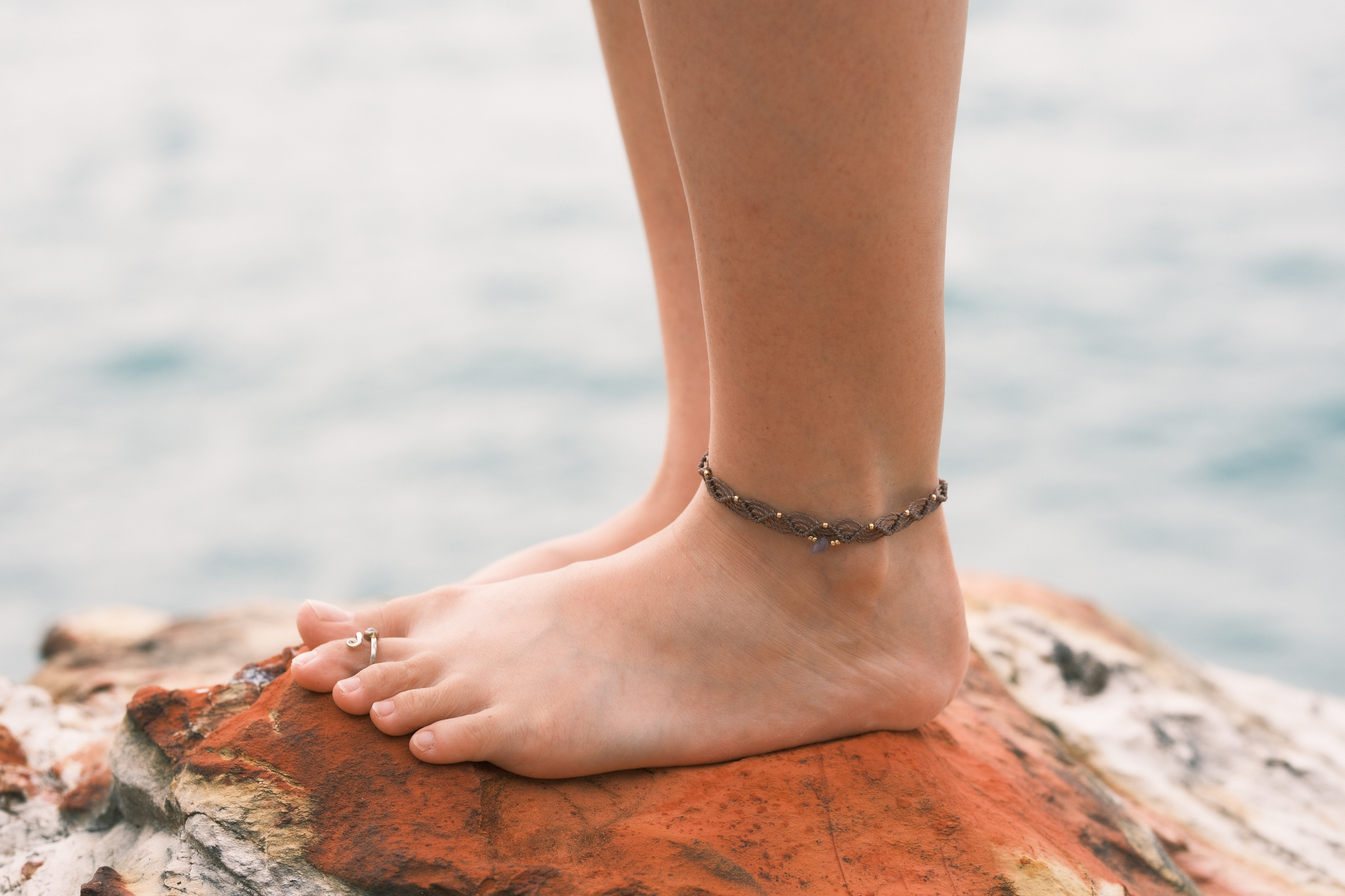 Amethyst Tranquil Anklet