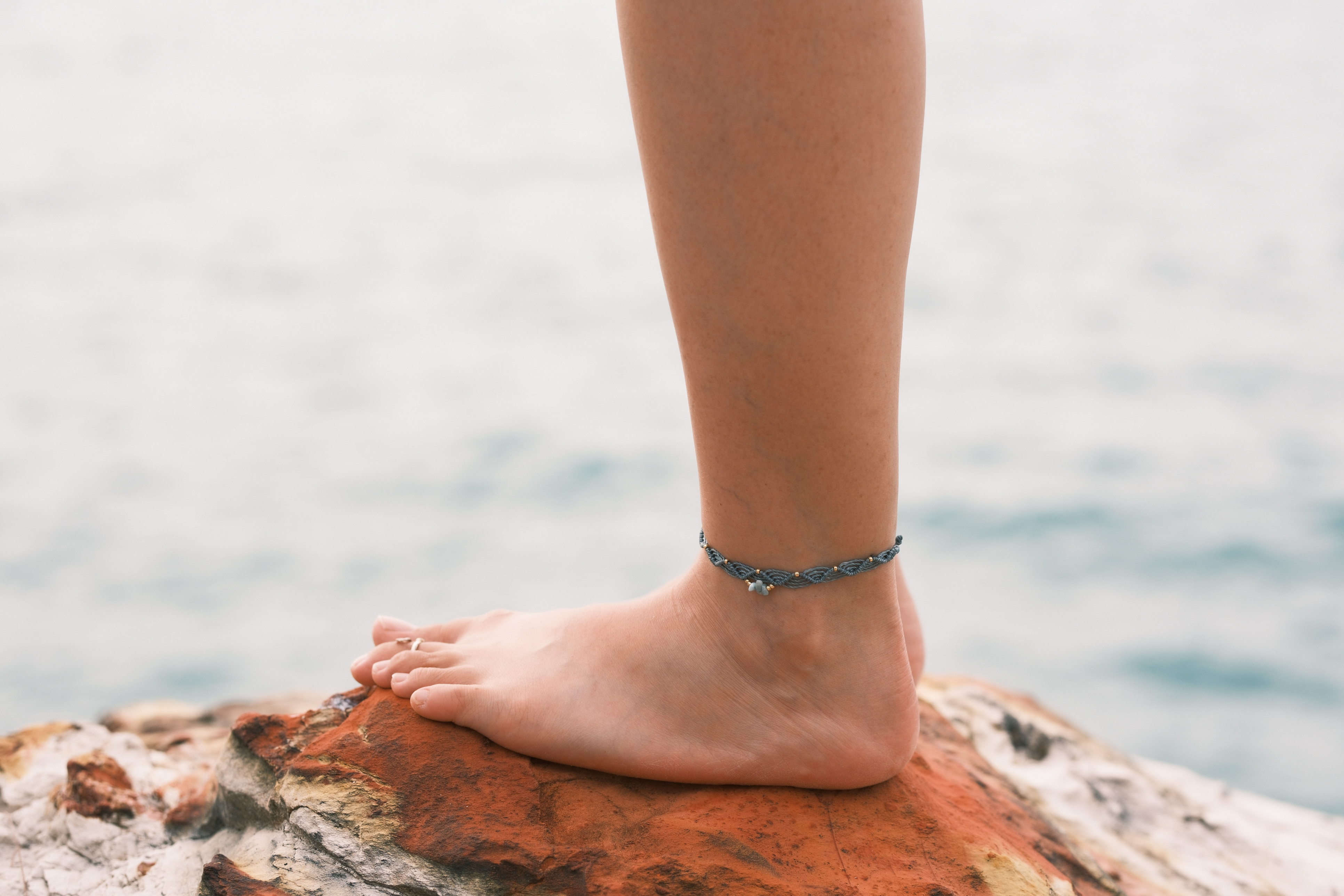 Larimar Sky Anklet