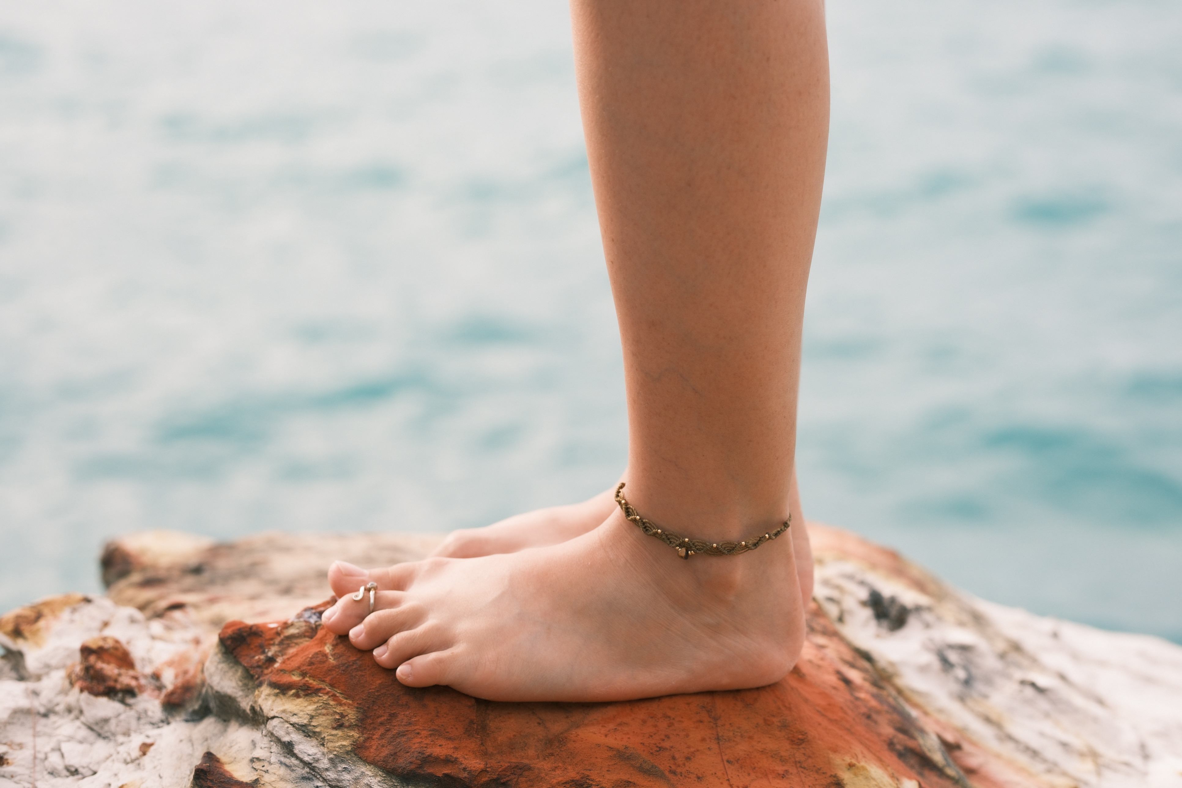 Tigers Eye Harmony Anklet
