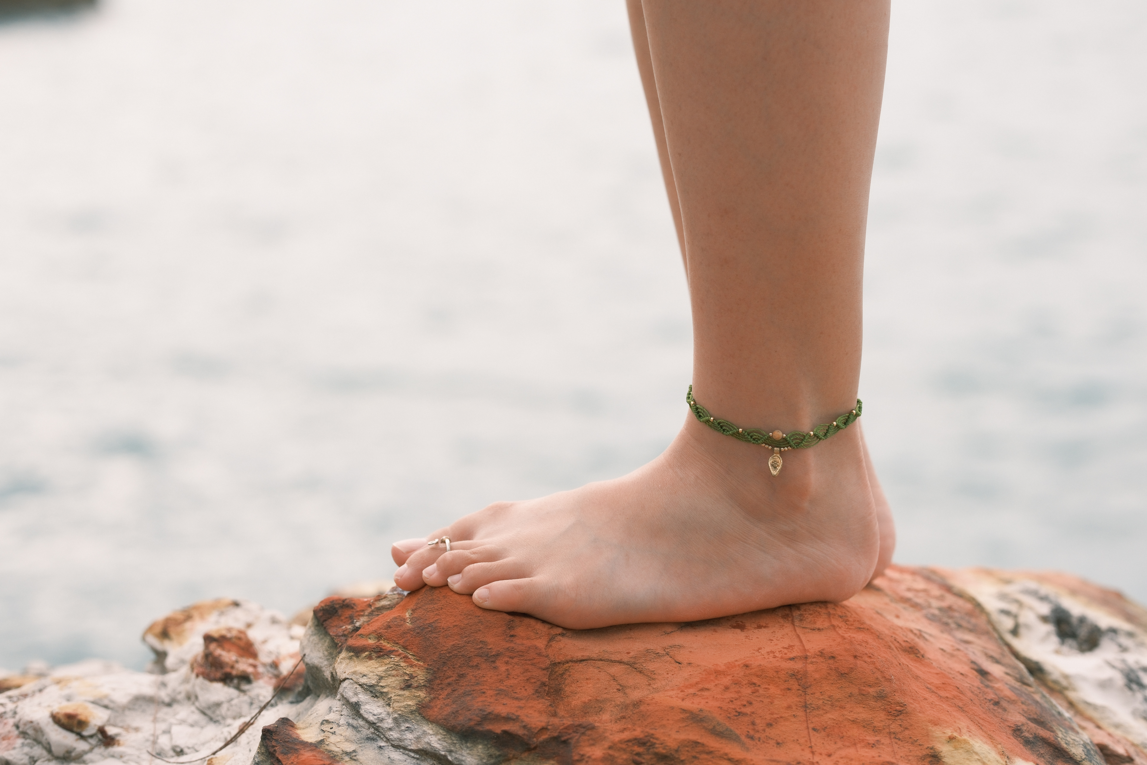 Verdant Leaf Anklet