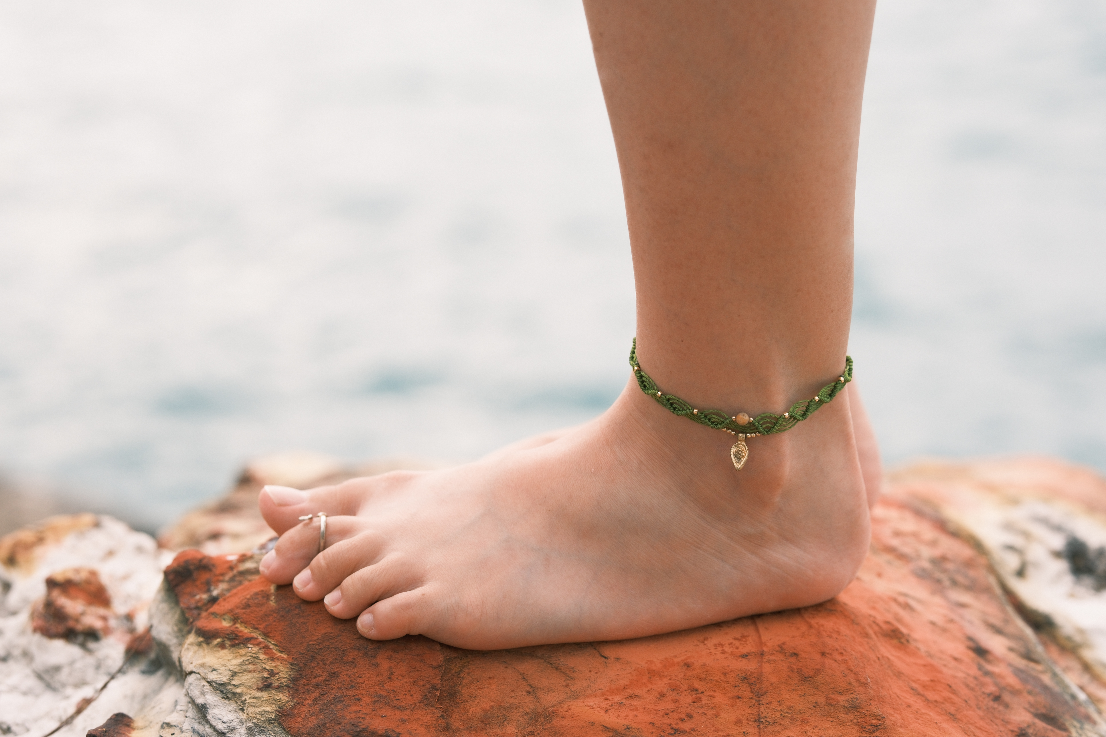 Verdant Leaf Anklet