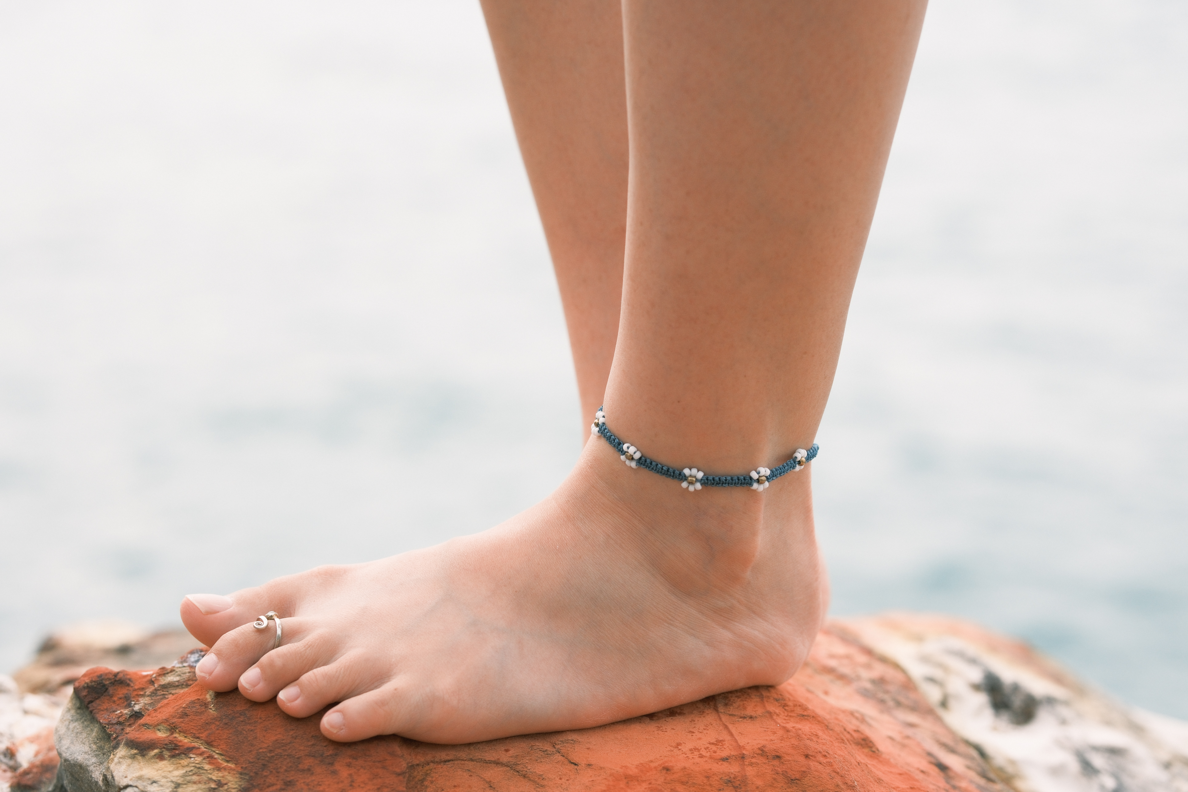 Ocean Bloom Anklet