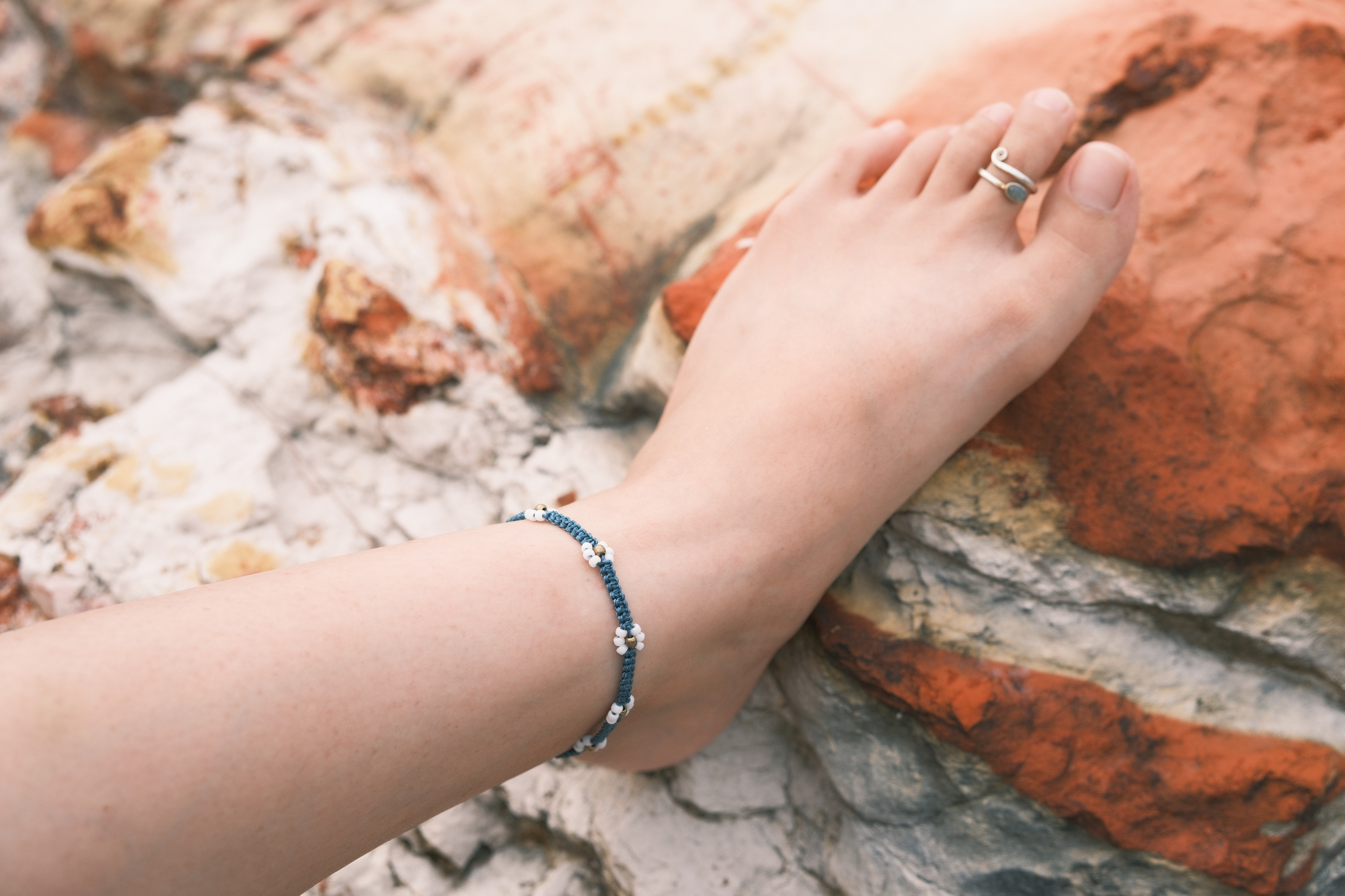Ocean Bloom Anklet