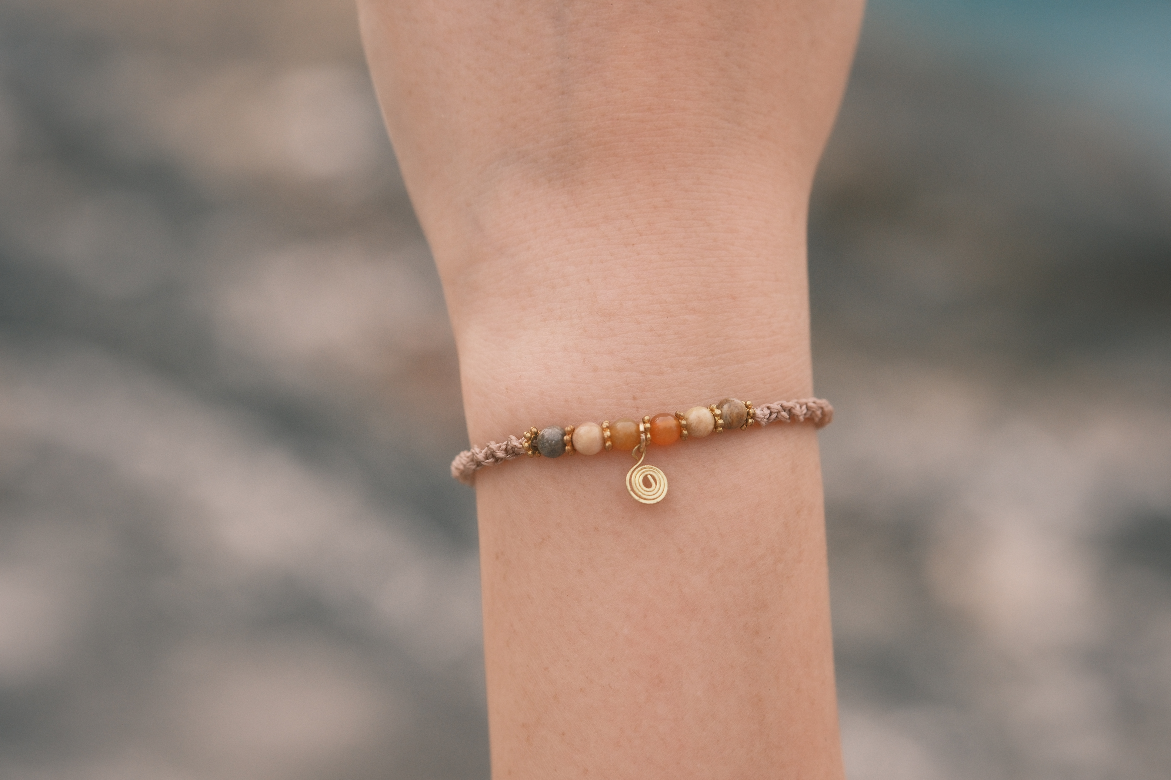 Dusty Spiral Bracelet