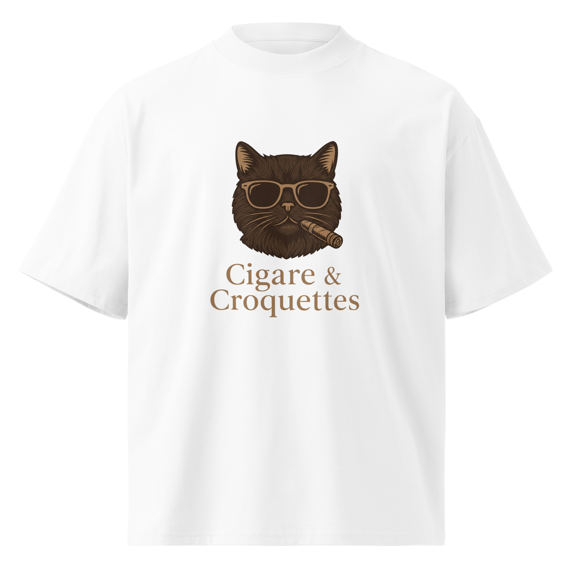 Cigare & Croquettes Logo Centré Teeshirt Unisex