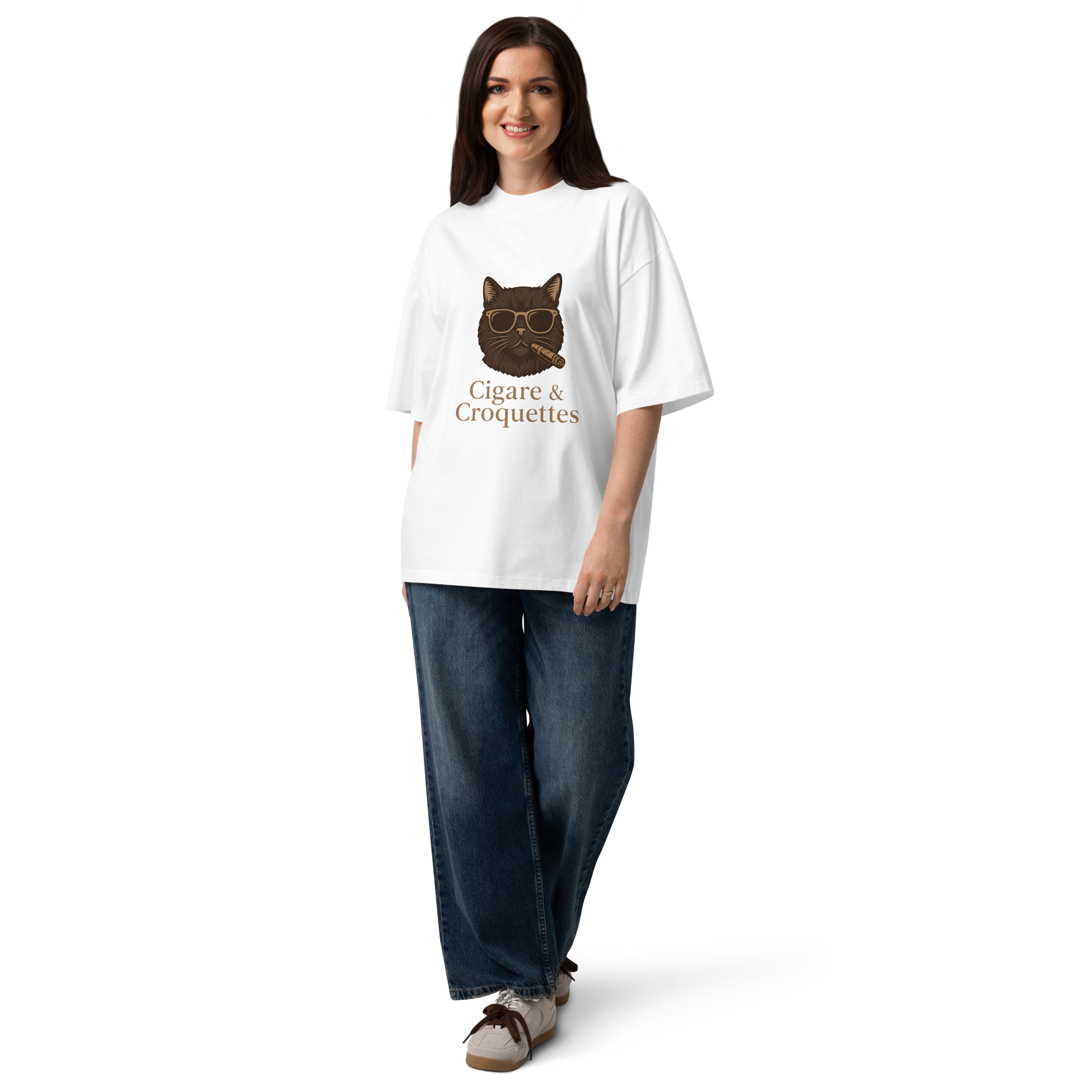 Cigare & Croquettes Logo Centré Teeshirt Unisex