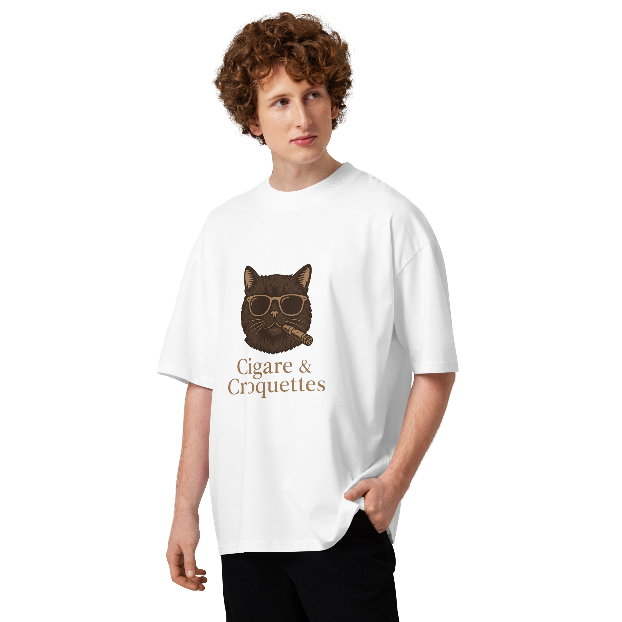 Cigare & Croquettes Logo Centré Teeshirt Unisex