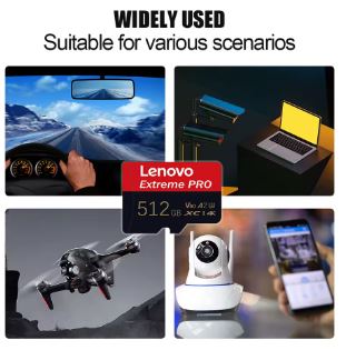 Lenovo 2TB Memory Card For Nintendo Switch 4K Micro TF SD Card for Mobile, Tablets, Gaming devices, CCTV Action Cameras