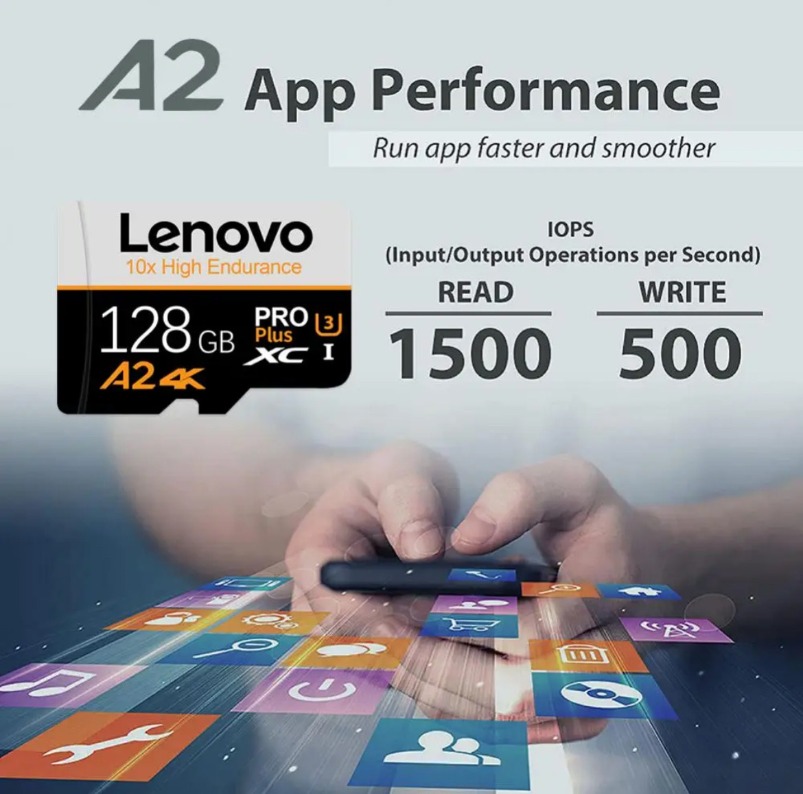 Lenovo 2TB Micro SD Memory Card 4K Pro Plus high quality 10X High Endurance for Mobile Tablets CCTV action Cameras Toys and gaming devices