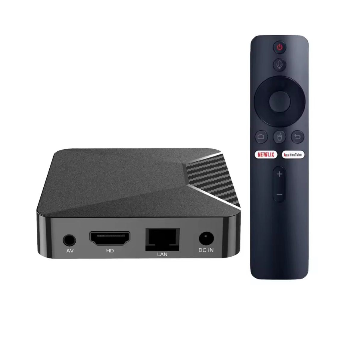 Smart TV Box Android tv box streaming 4K OTT TV box with Free TV Channels Android 11, Voice Remote control IPTV box Ultra HD Streaming