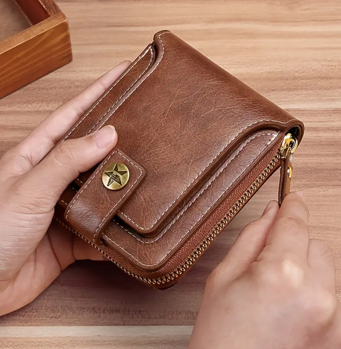 Leather Wallet Stylish and durable leather wallet