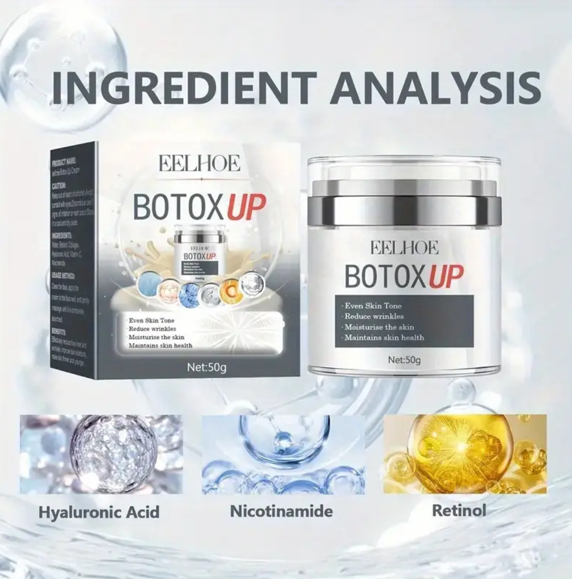 Botox Up Cream Anti-aging skincare solution